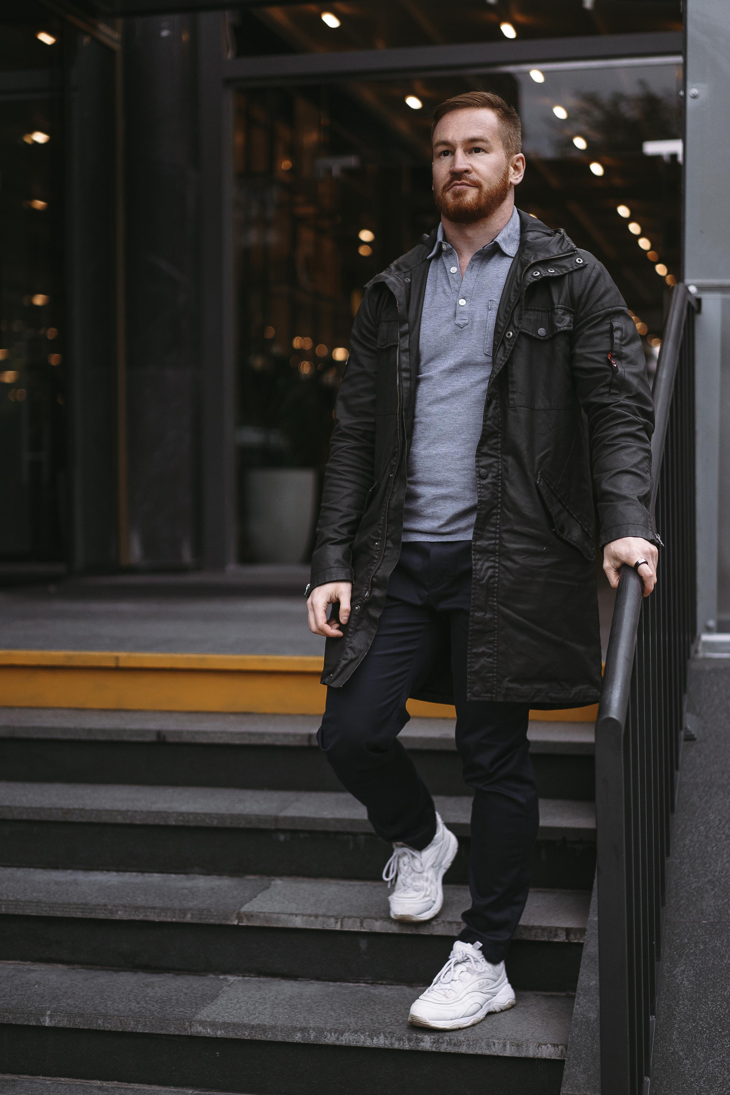 Бизнес фотосессия для мужчины на Дизайн заводе Флакон