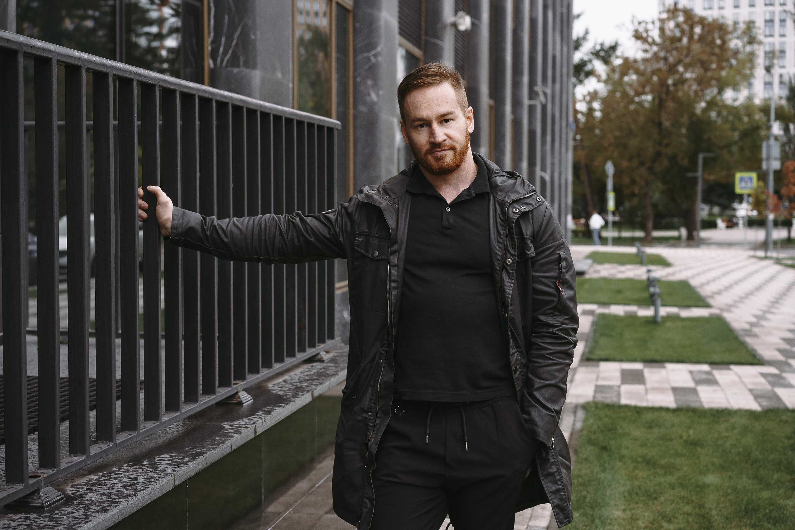 Бизнес фотосессия для мужчины на Дизайн заводе Флакон