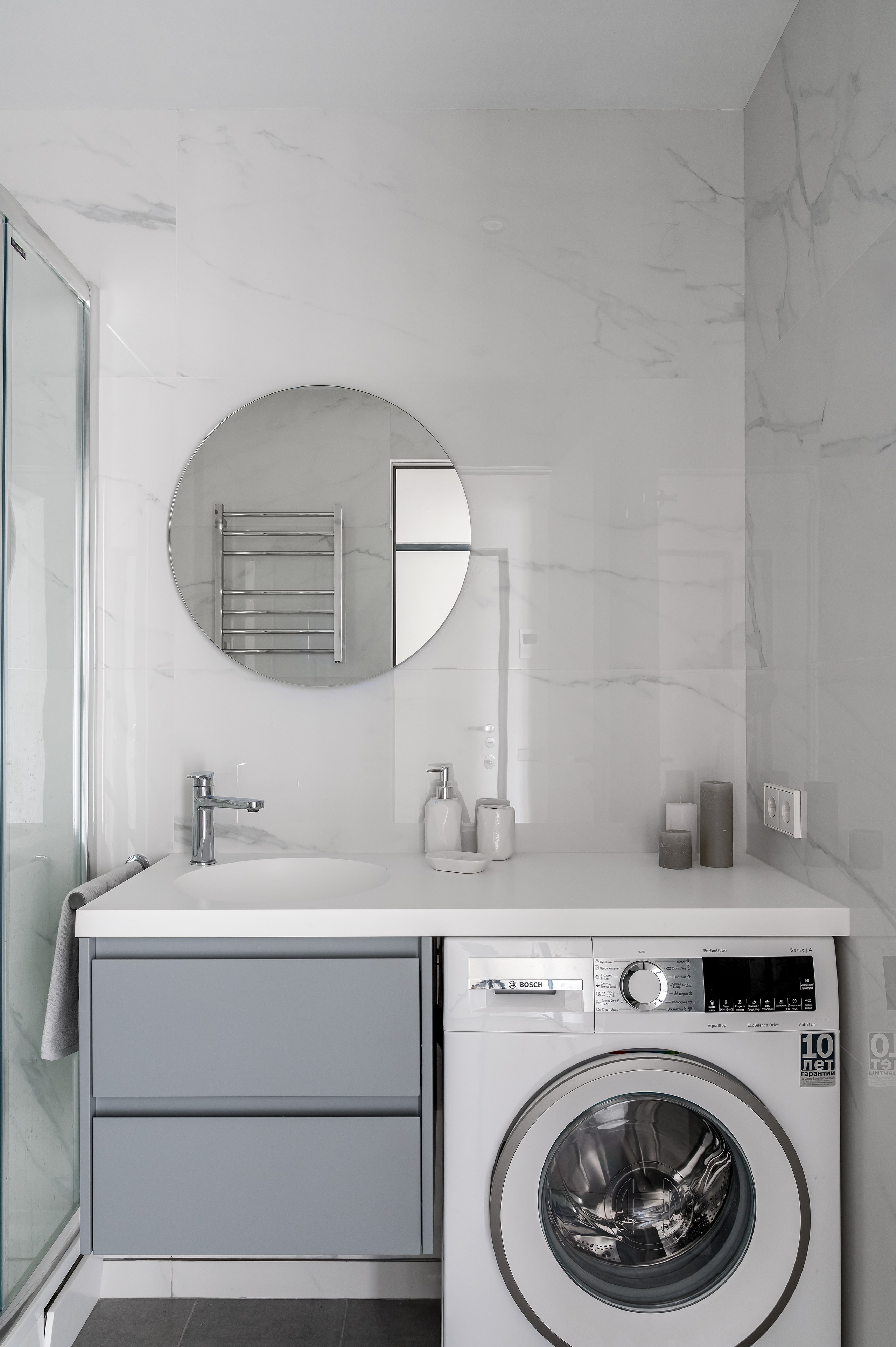 Белая квартира для студентки медвуза. Интерьерный Фотограф Москва Криста FLY Труфанова