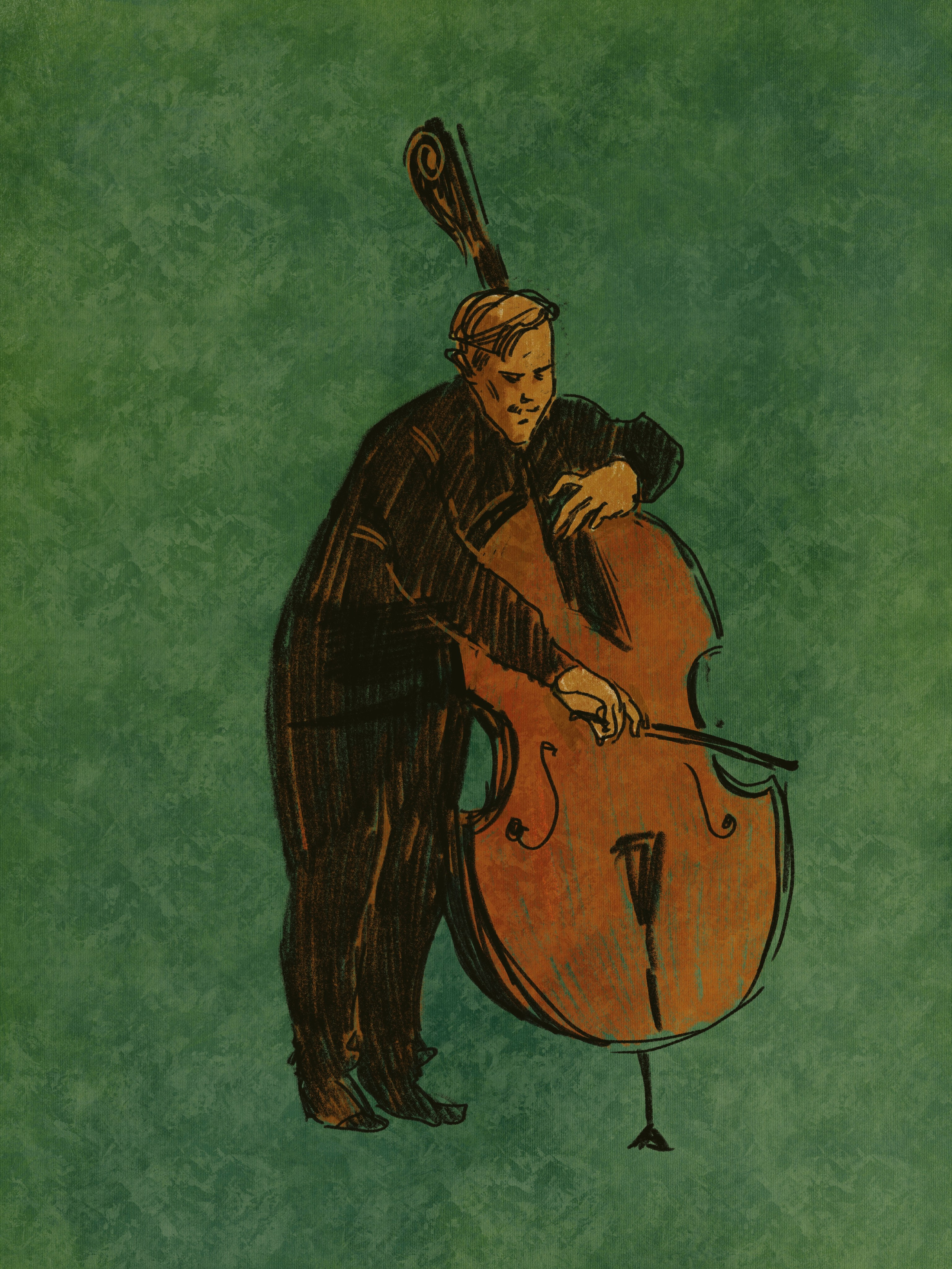 ОКОЛО МУЗЫКИ. Artist Anna Khopta. Oil and Acrylic Paintings. Moscow