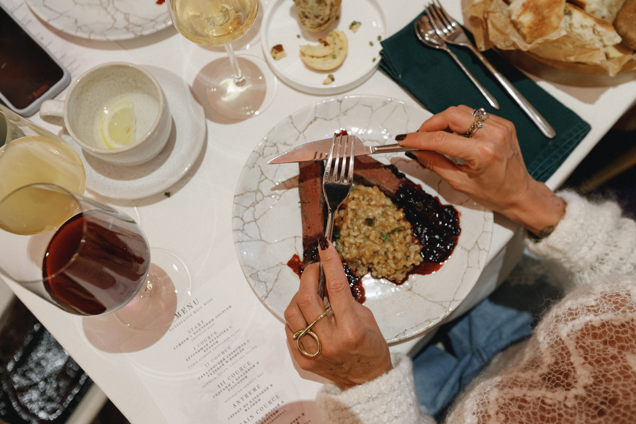 MAIN WINE — Гастрономический ужин презентация нового меню. СВОИ. ФОТООТЧЕТЫ-СОБЫТИЯ-МЕСТА