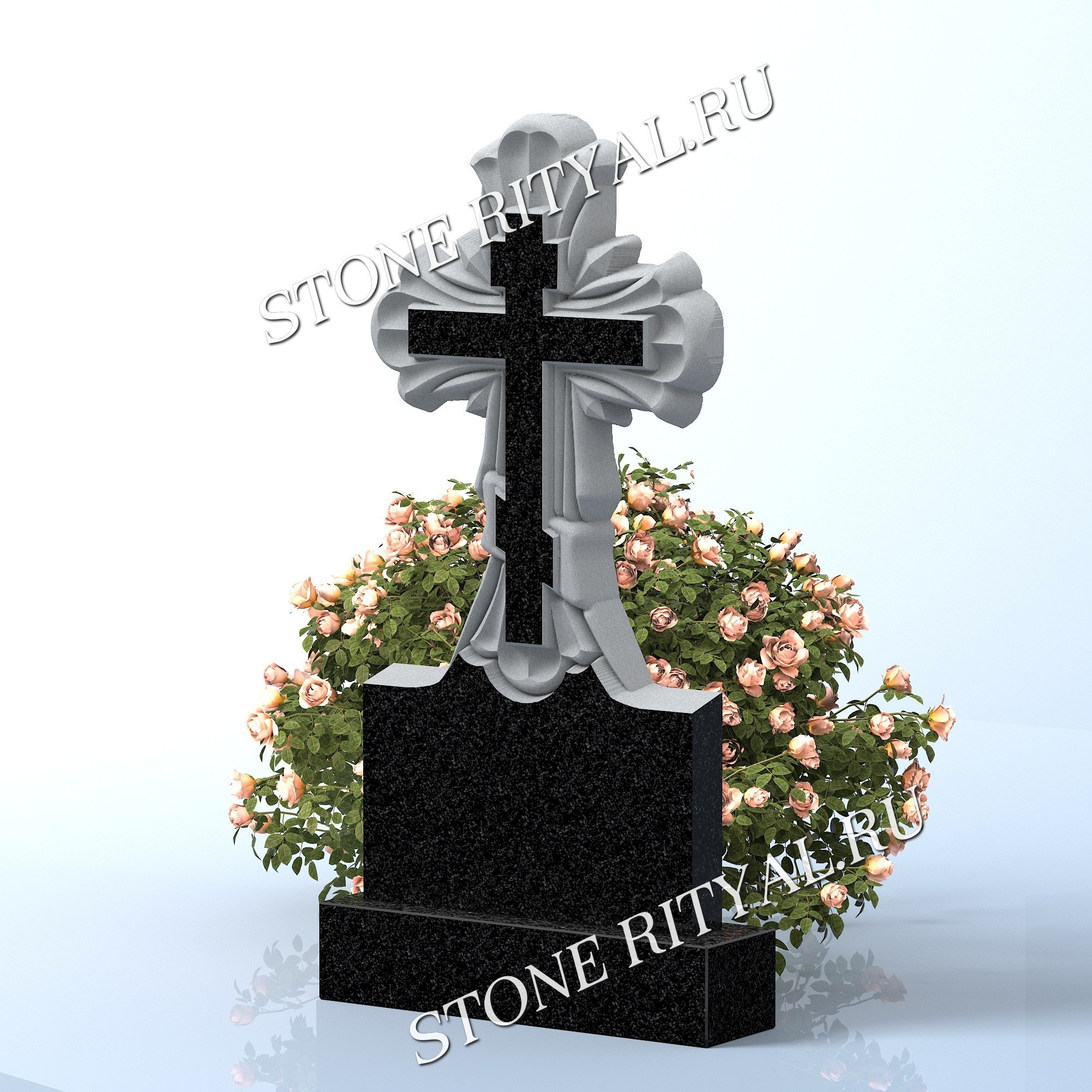 Вертикальные памятники фигурные. Изготовление и установка памятников в Москве и МО