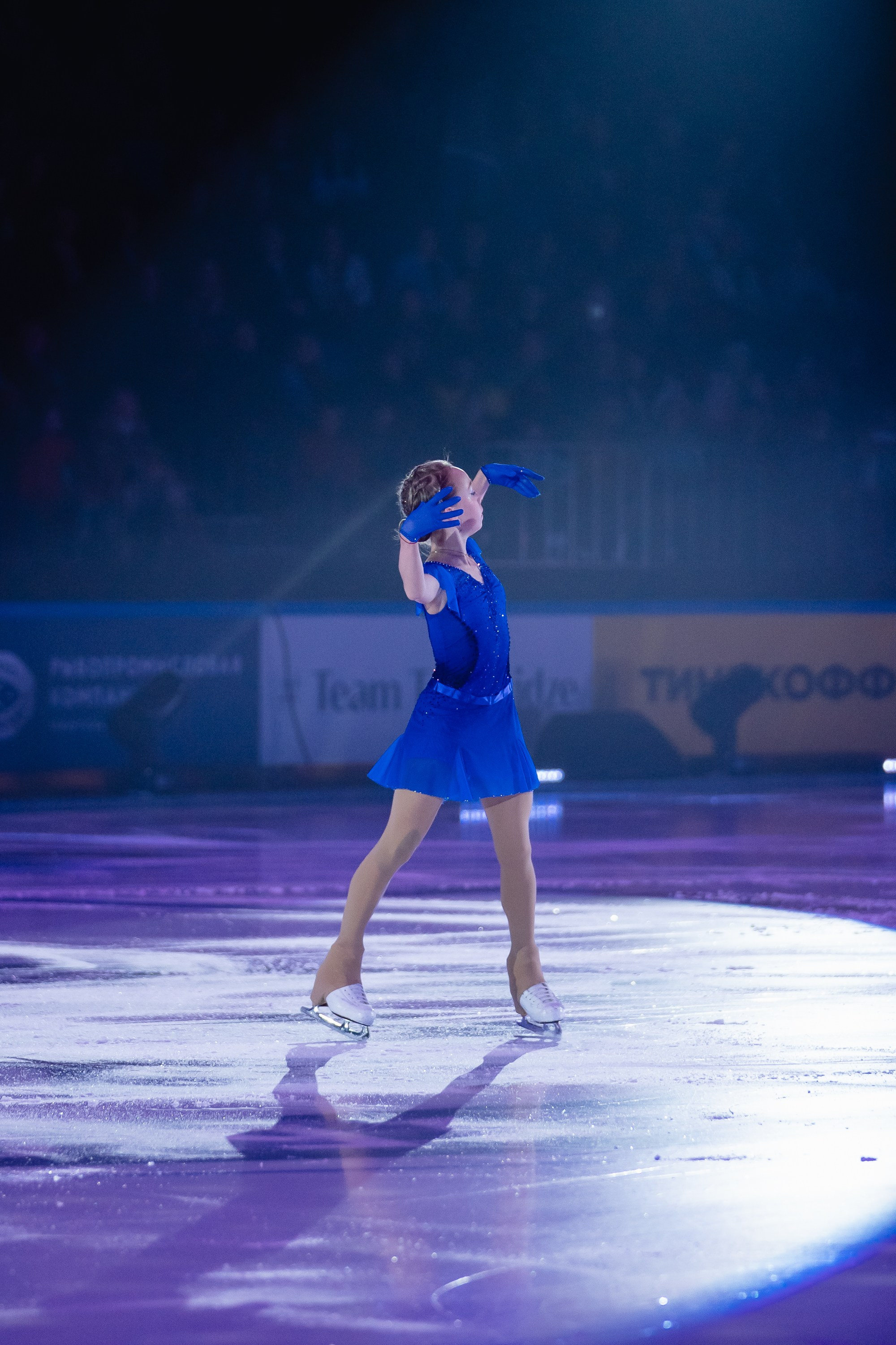 Шоу «Чемпионы на льду» в Новосибирске. Воробьева Ксения — Спортивный и танцевальный фотограф Новосибирск