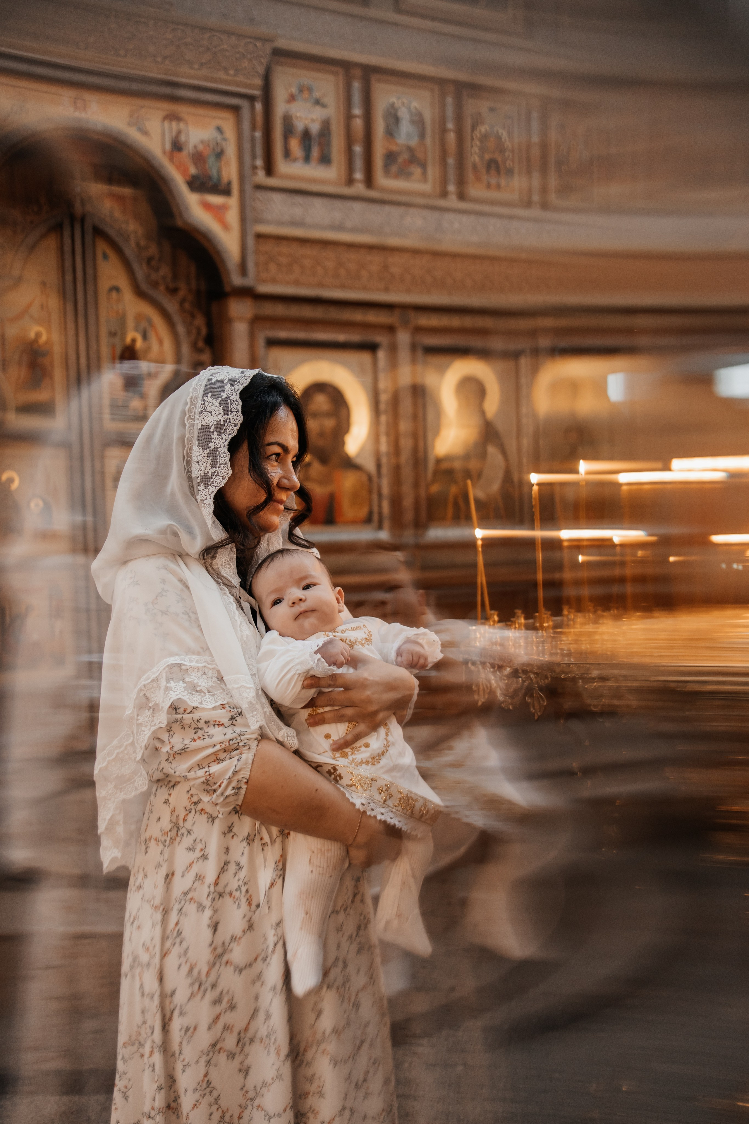 Таинство крещения. Семейный и женский фотограф в Москве Елизавета Волкова
