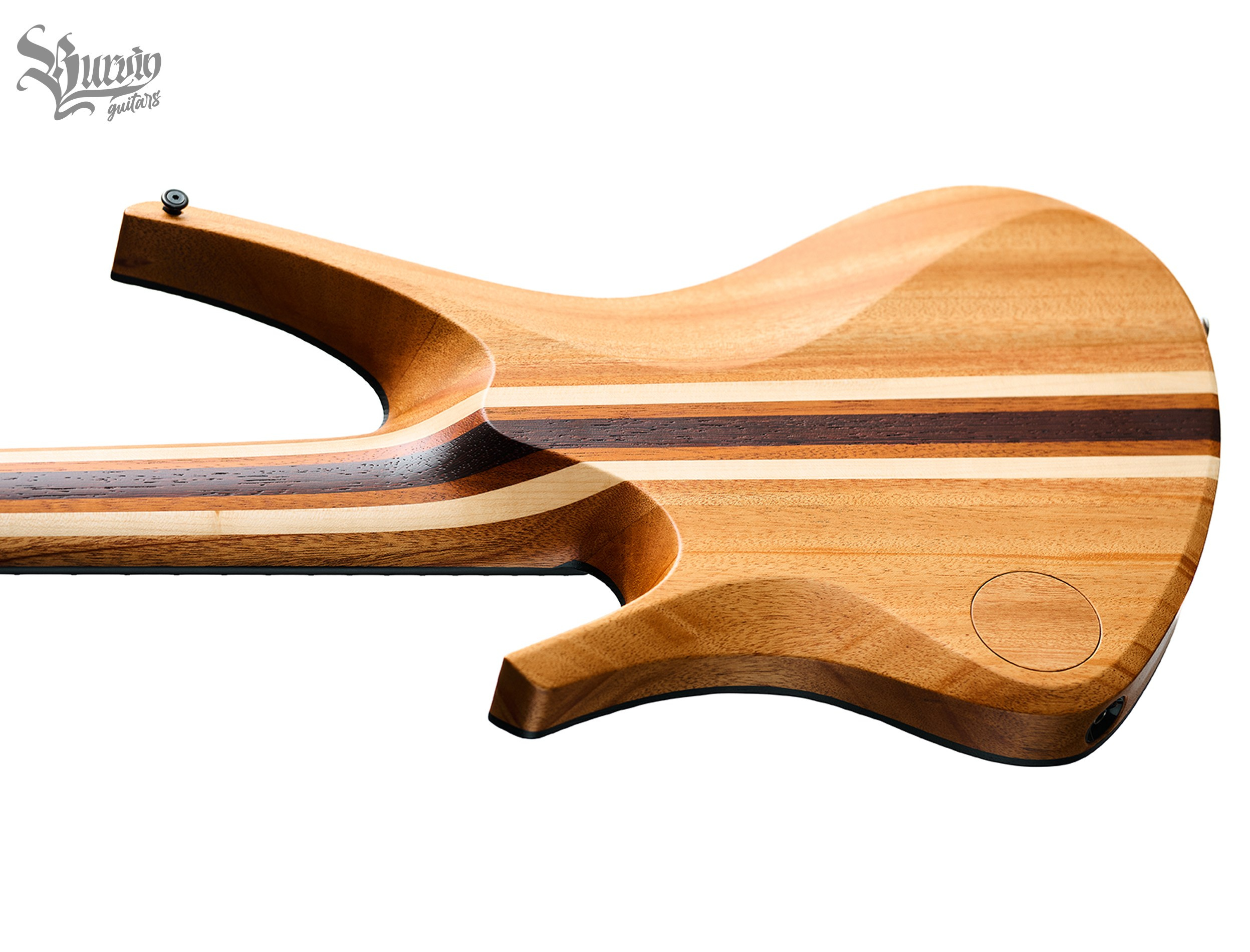 024 THREE AXES headless. Master of making guitars and basses to order