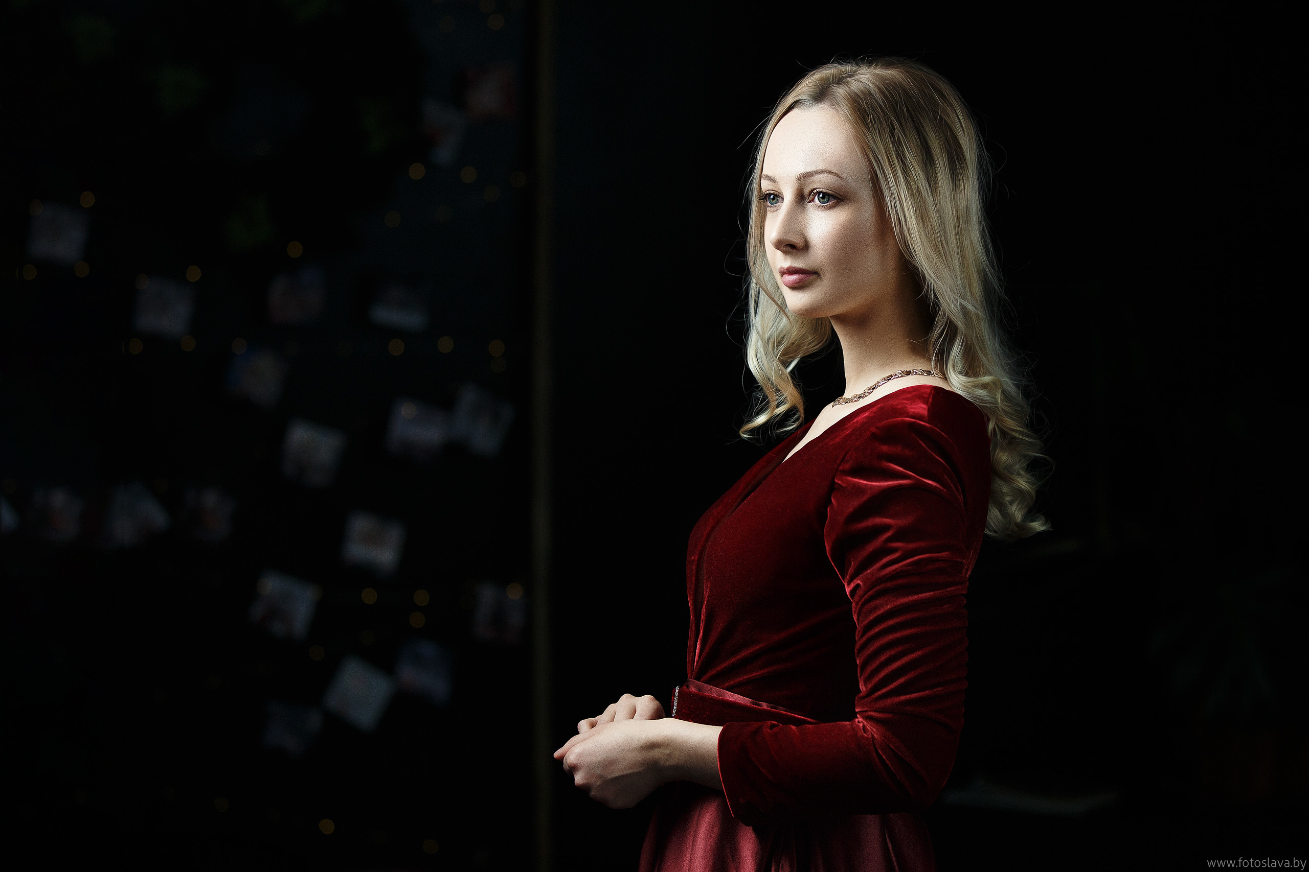 Фотосъемка девушки в студии. Свадебный фотограф в Барановичах Вячеслав Шах-Гусейнов, фотошкола
