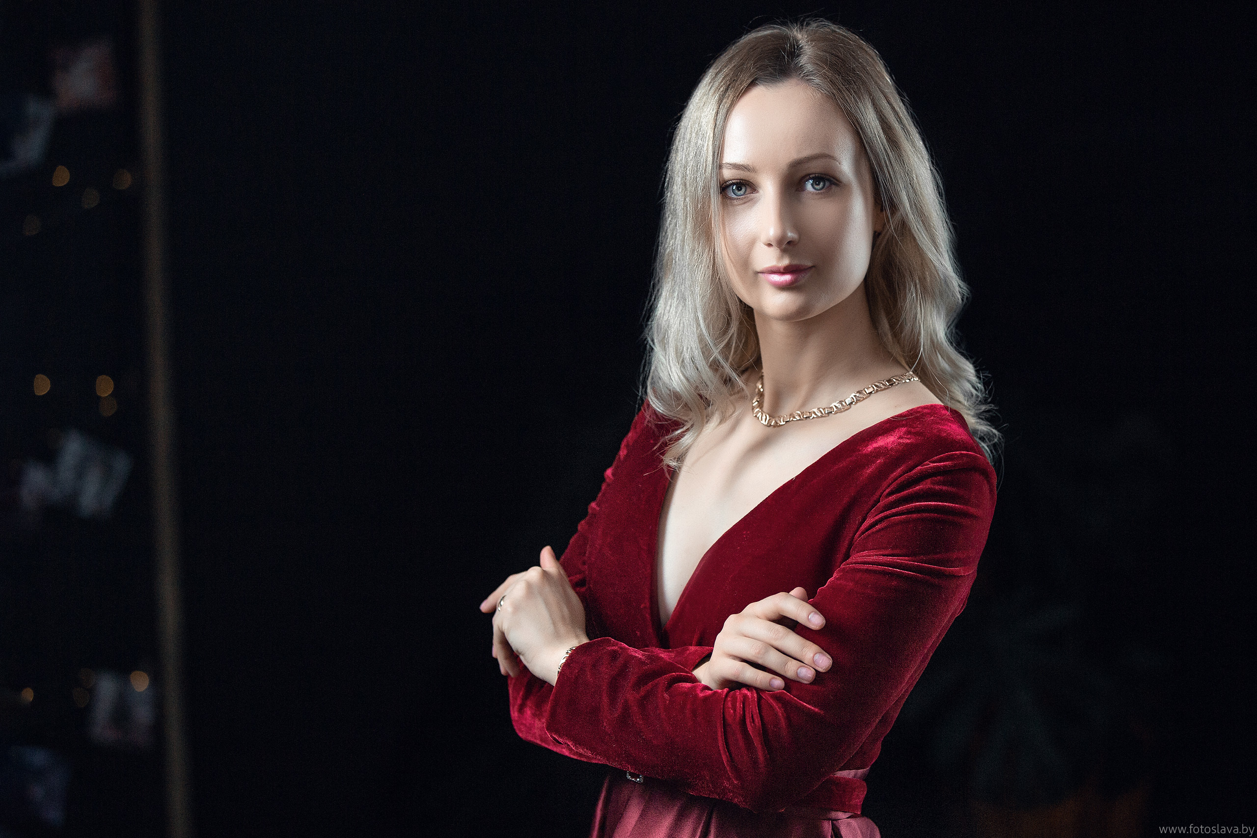 Фотосъемка девушки в студии. Свадебный фотограф в Барановичах Вячеслав Шах-Гусейнов, фотошкола