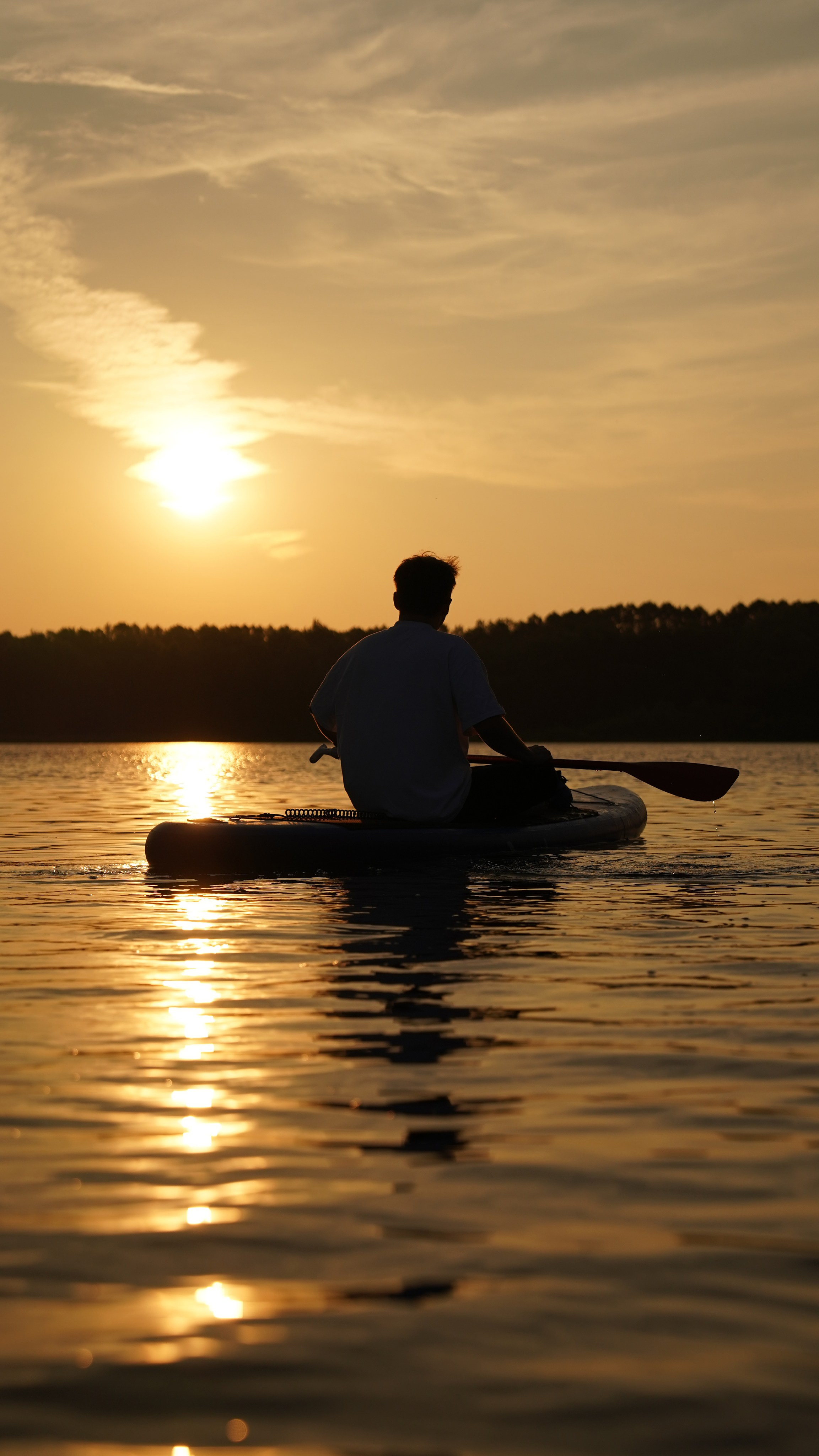 Рассвет на сапах в Сипайловских карьерах