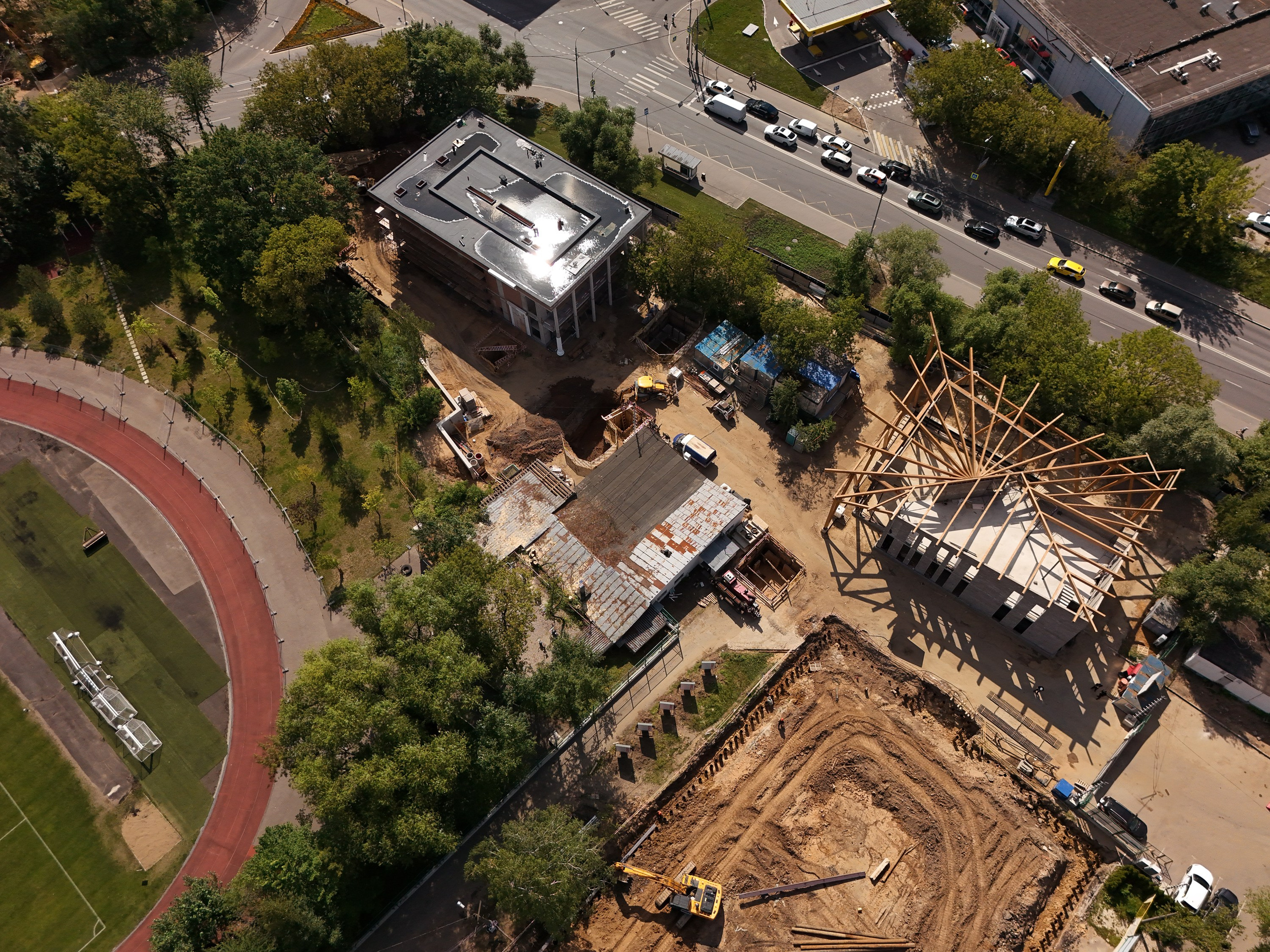 Архитектура и недвижимость. Ход строительства. Съемка с дрона. Профессиональное решение для частных лиц и бизнеса