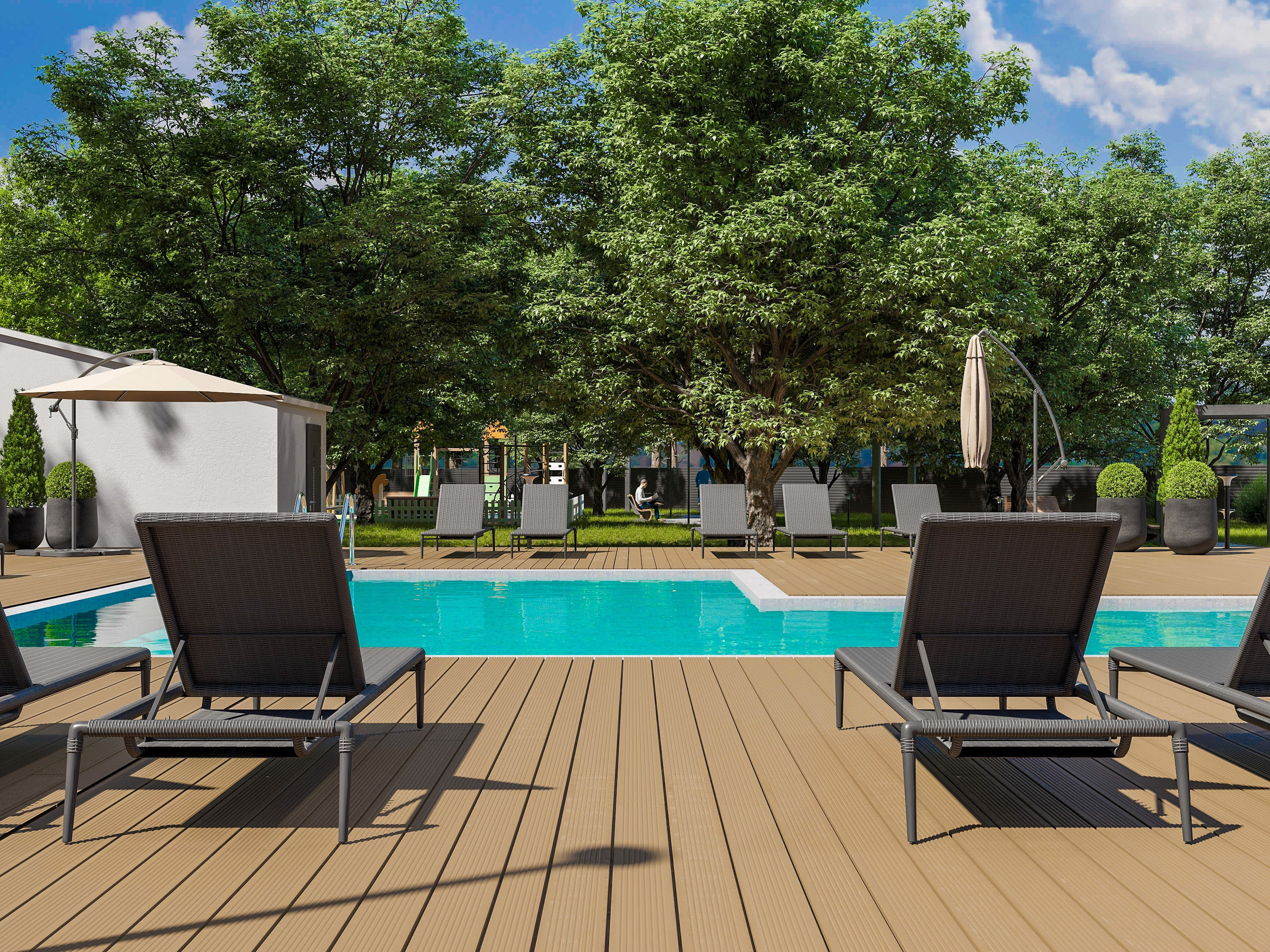 Приозёрный. Das House