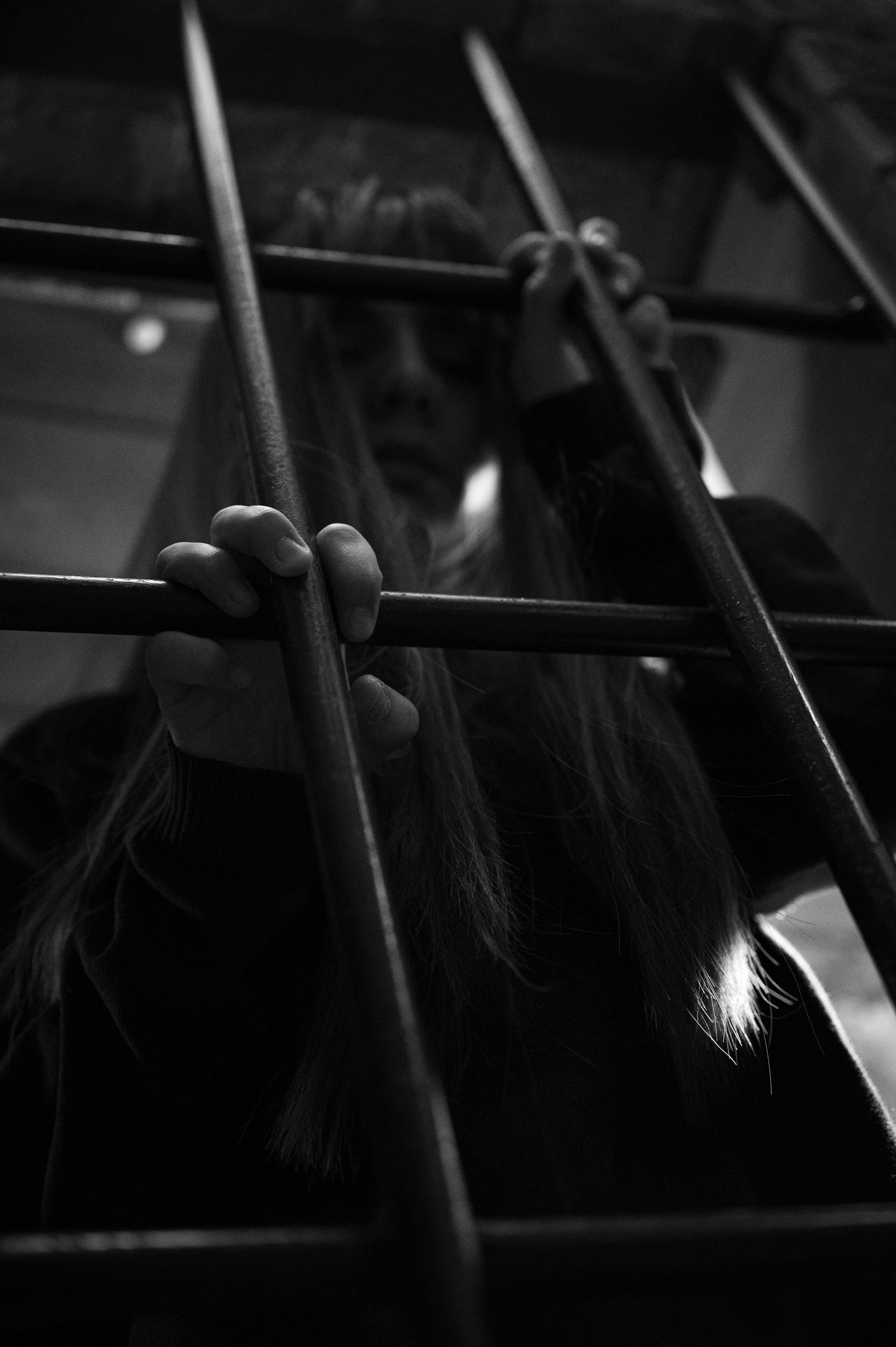 Self-imposed mental prison (Maria). Photographer in Moscow Anna Chistiakova