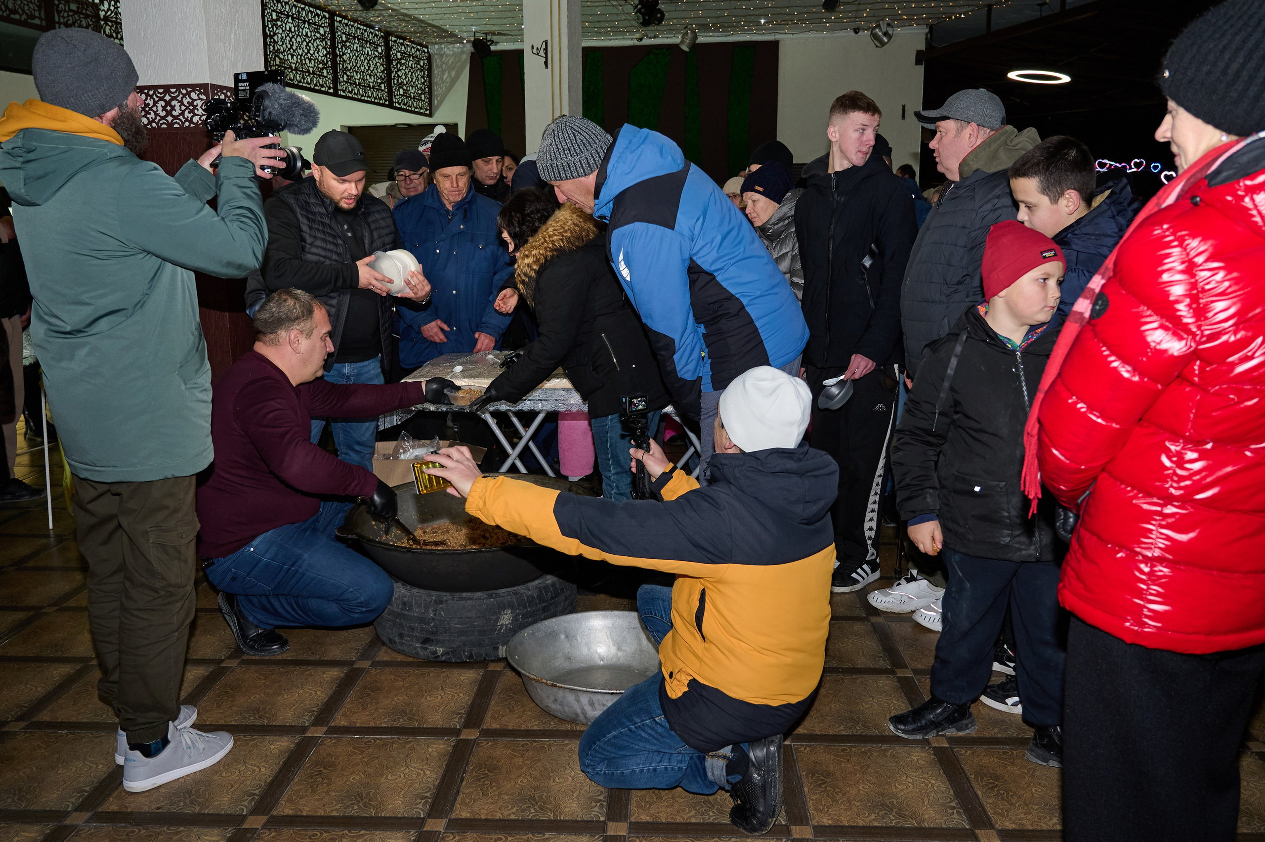 Крещенские купания. Жизнь курорта Кабардинка в фотографиях