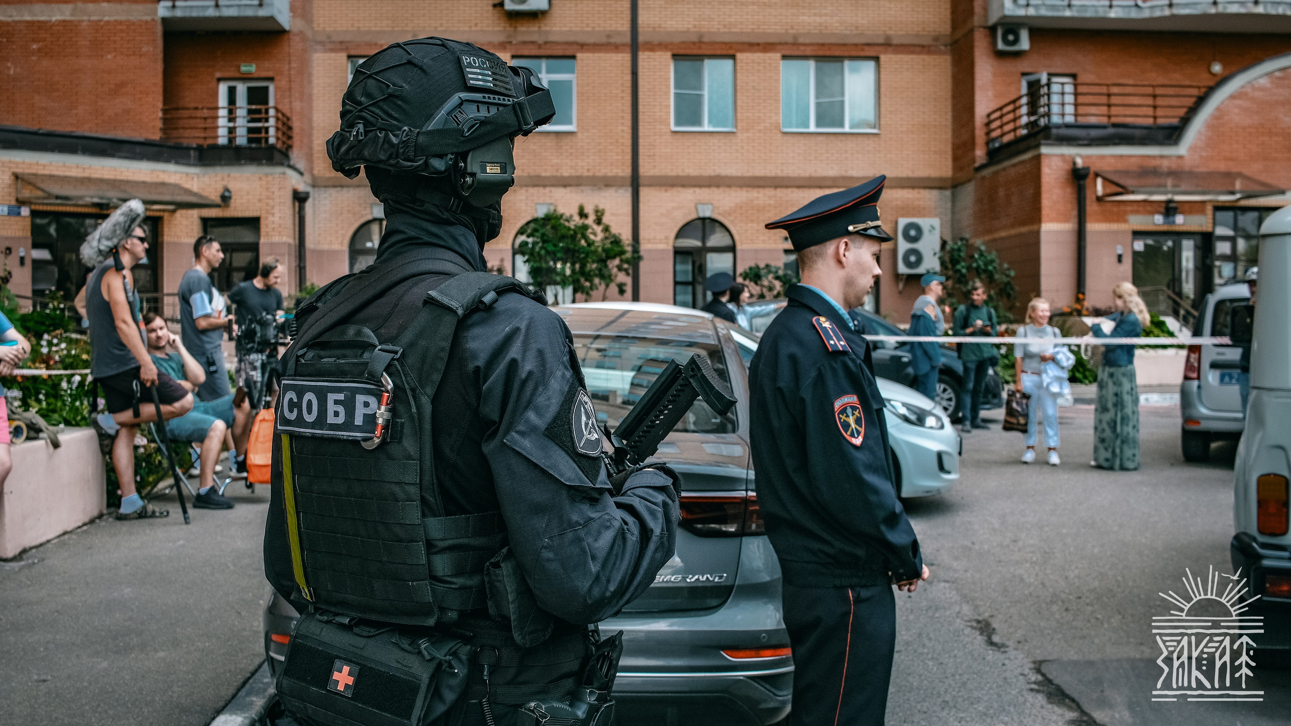 Бэкстейдж сериала Склифосовский. Репортажный фотограф, Москва, Закат