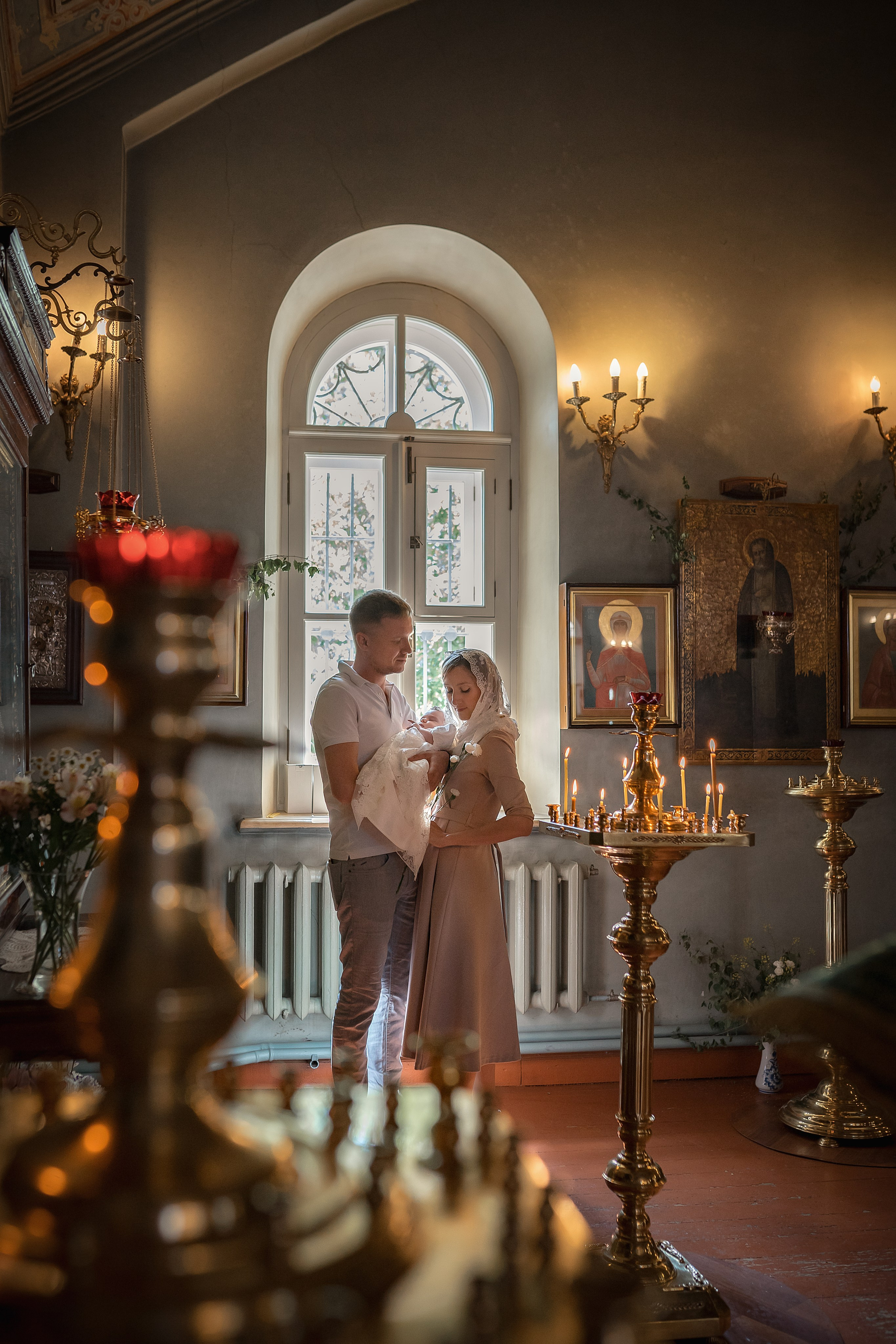 Крещение Софии. Фотограф Крещения и Венчания в Москве