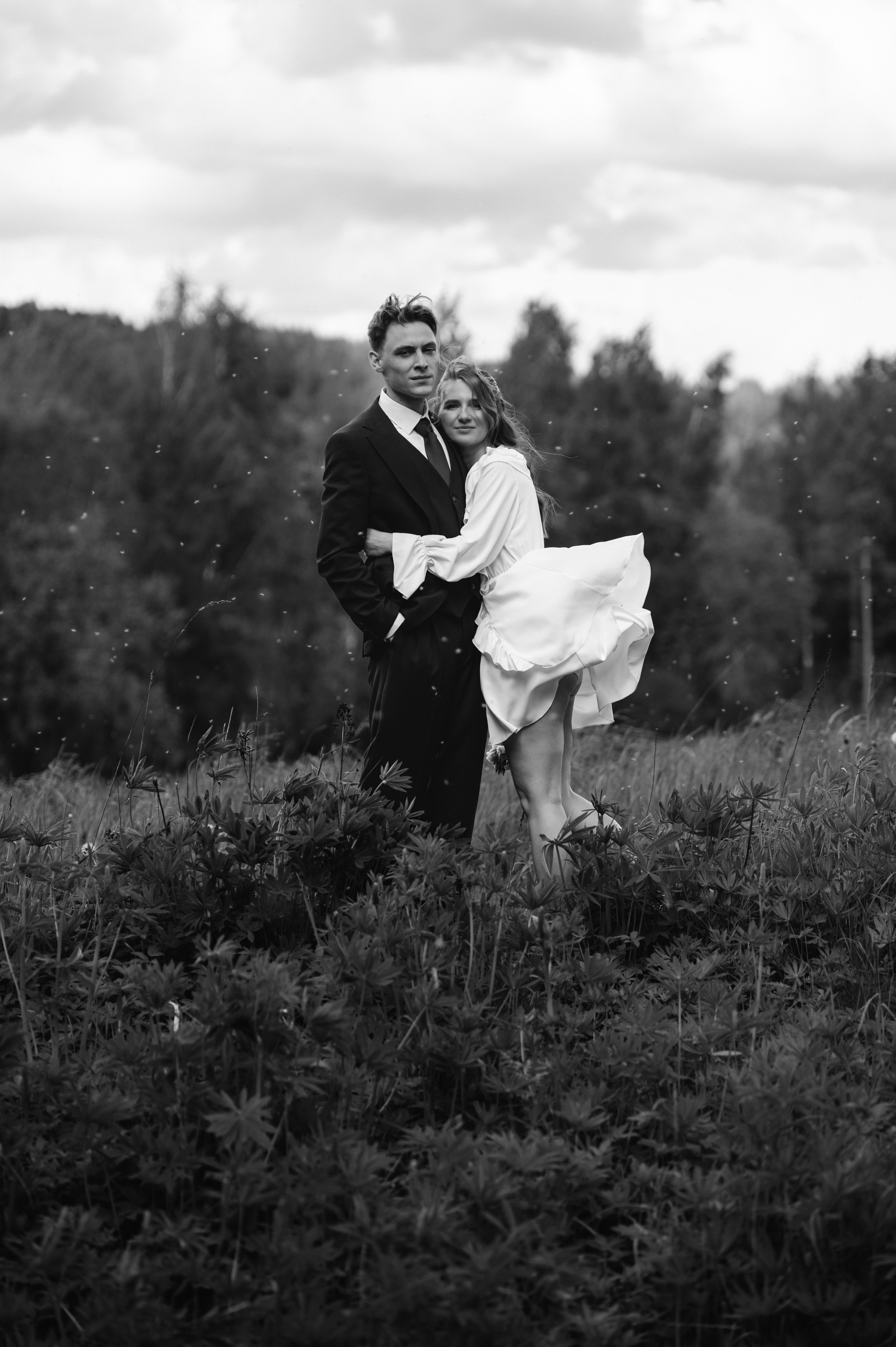 Свадебная фотосессия пары в Агроусадьбе Дачка бай