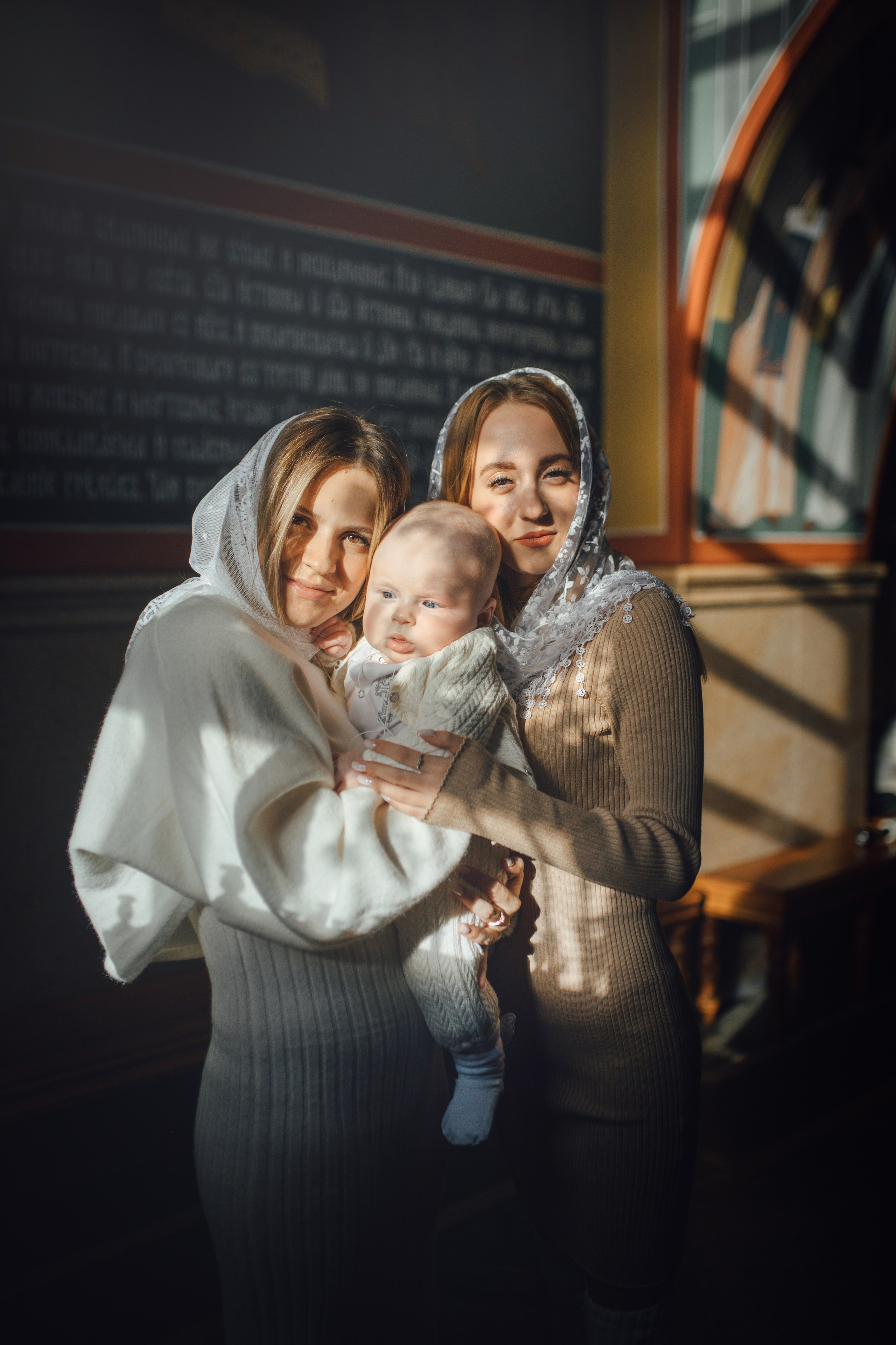 Таинство крещения Ярослава, храм Рождества Христова, Стиклево