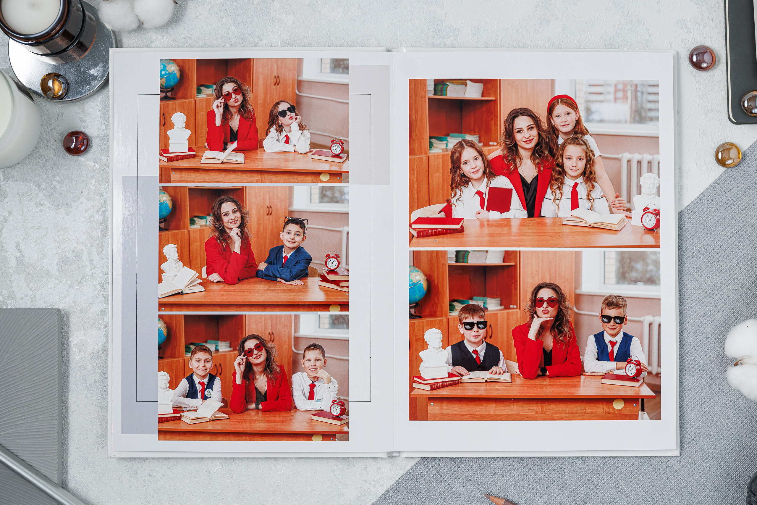 Выпускные альбомы 4 класс. Семейный и детский фотограф Комина Елена, Власиха, Одинцово