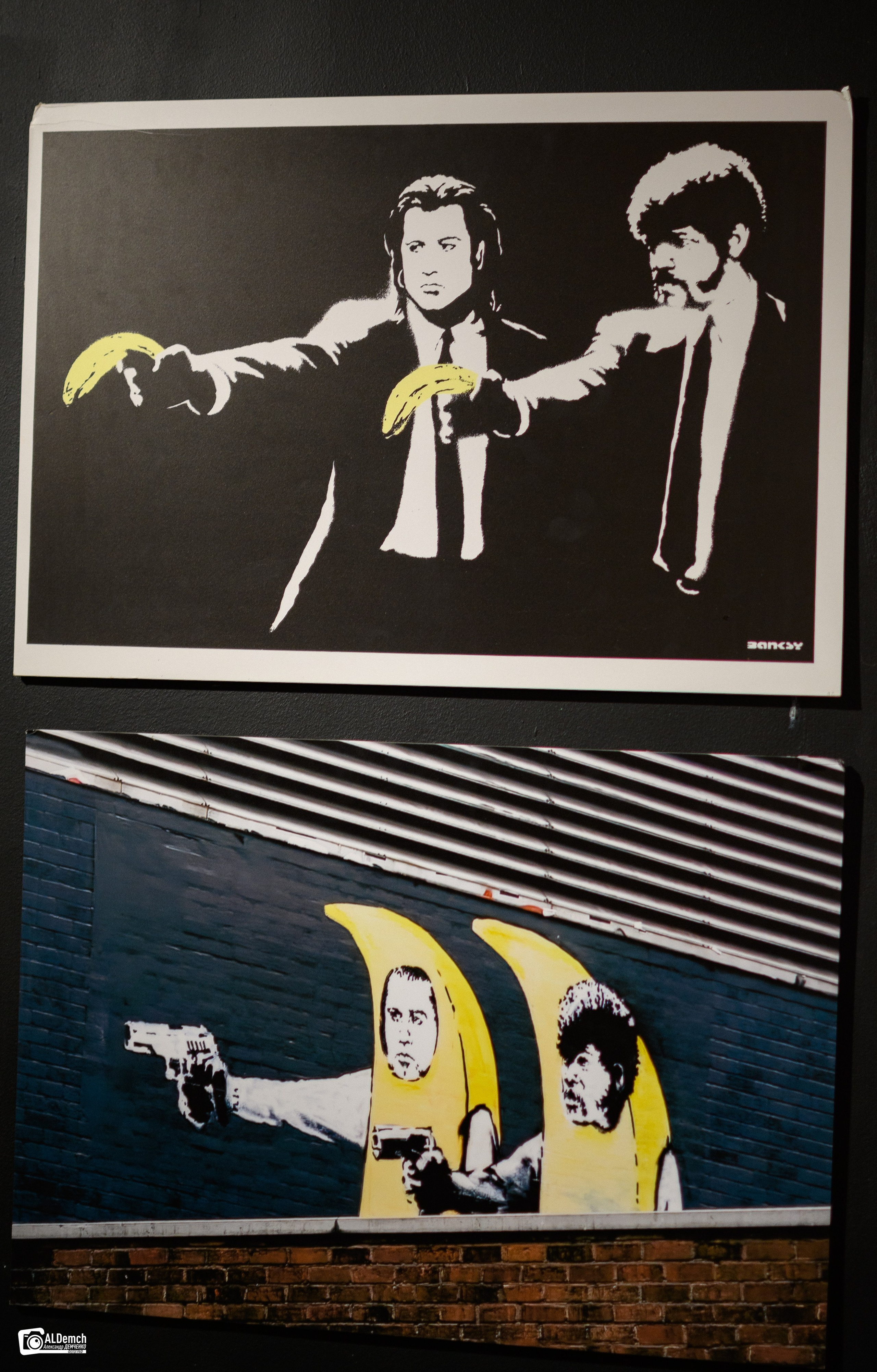 Фотографии с выставки «Найти Бэнкси» на ВДНХ в Москве