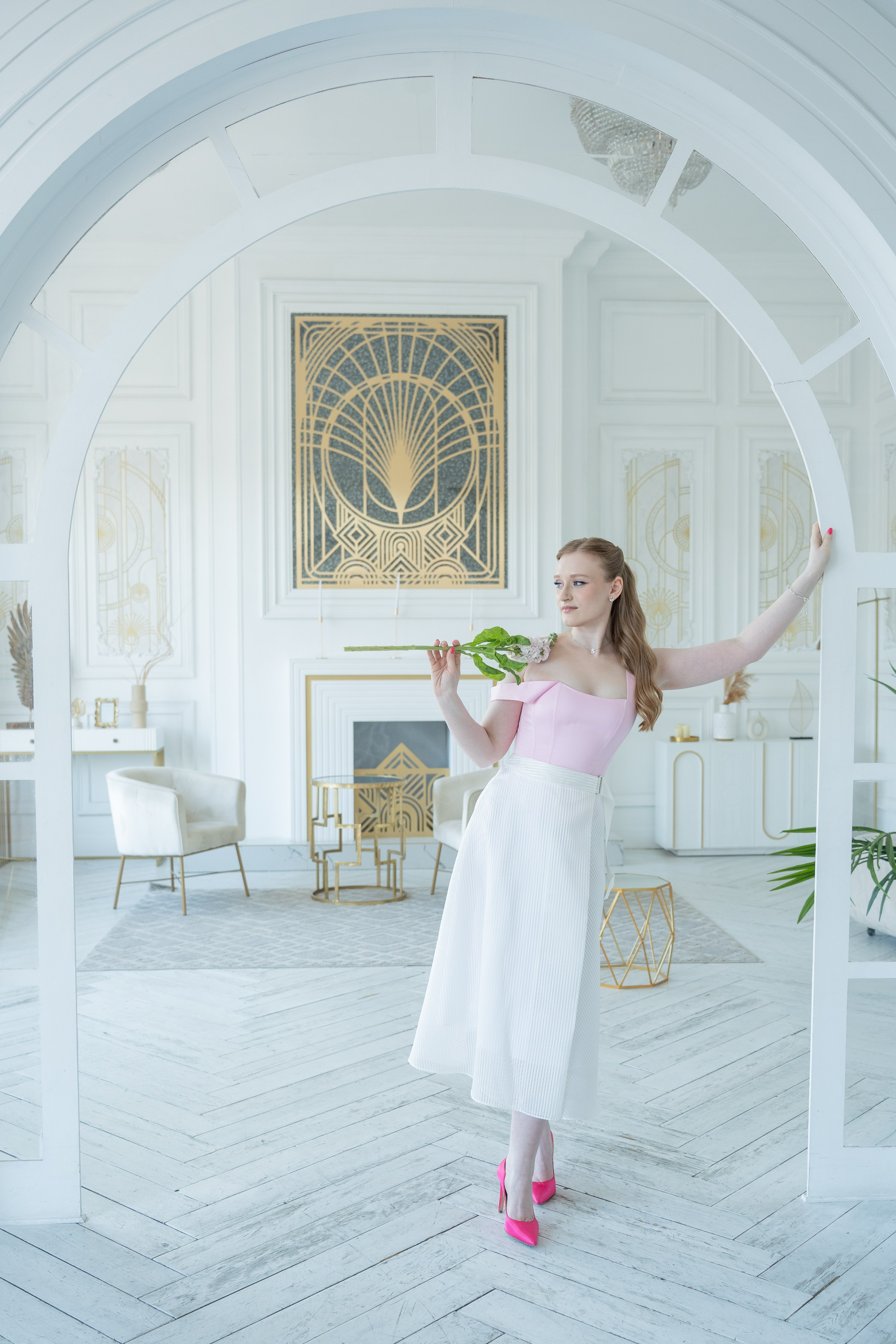 Индивидуальная фотосессия в студии. Портретный фотограф Олеся Владимирова в Москве