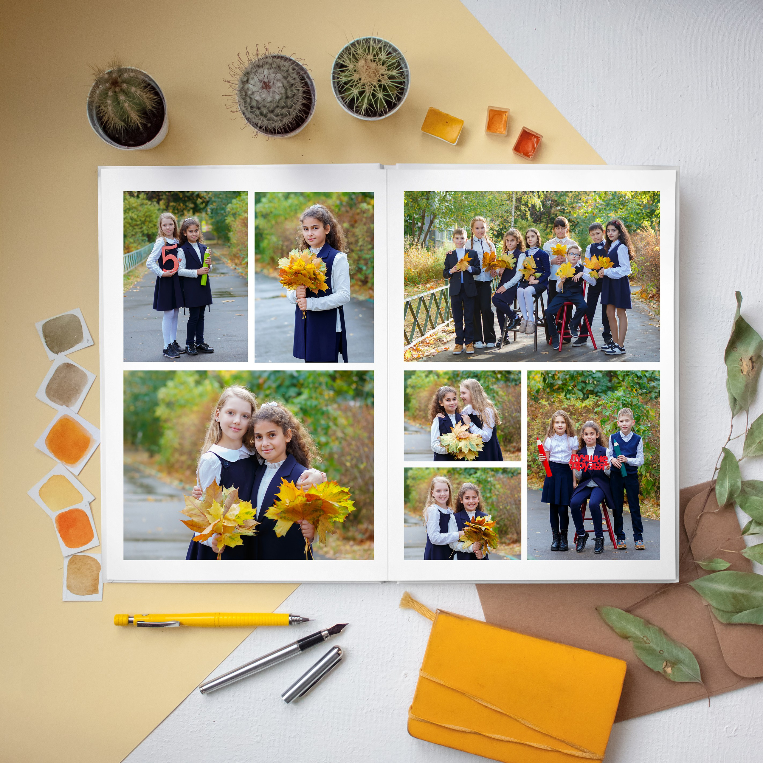 АЛЬБОМЫ ДЛЯ НАЧАЛЬНОЙ ШКОЛЫ 1-4 КЛАССЫ. Школьный фотограф Наталья Егорова