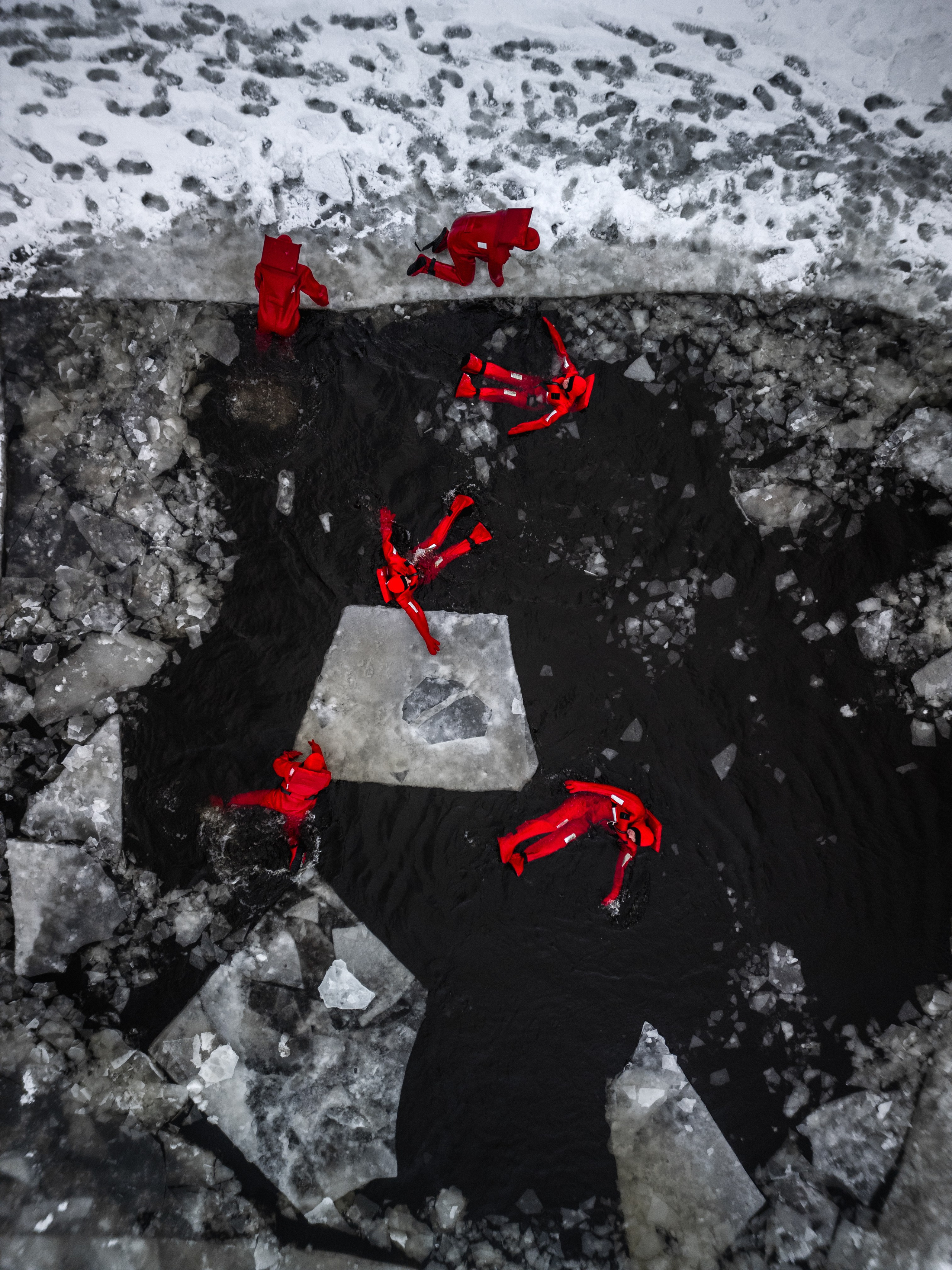 Айсфлоатинг #8. DRONBERRY — Аэросъемка Ярославль