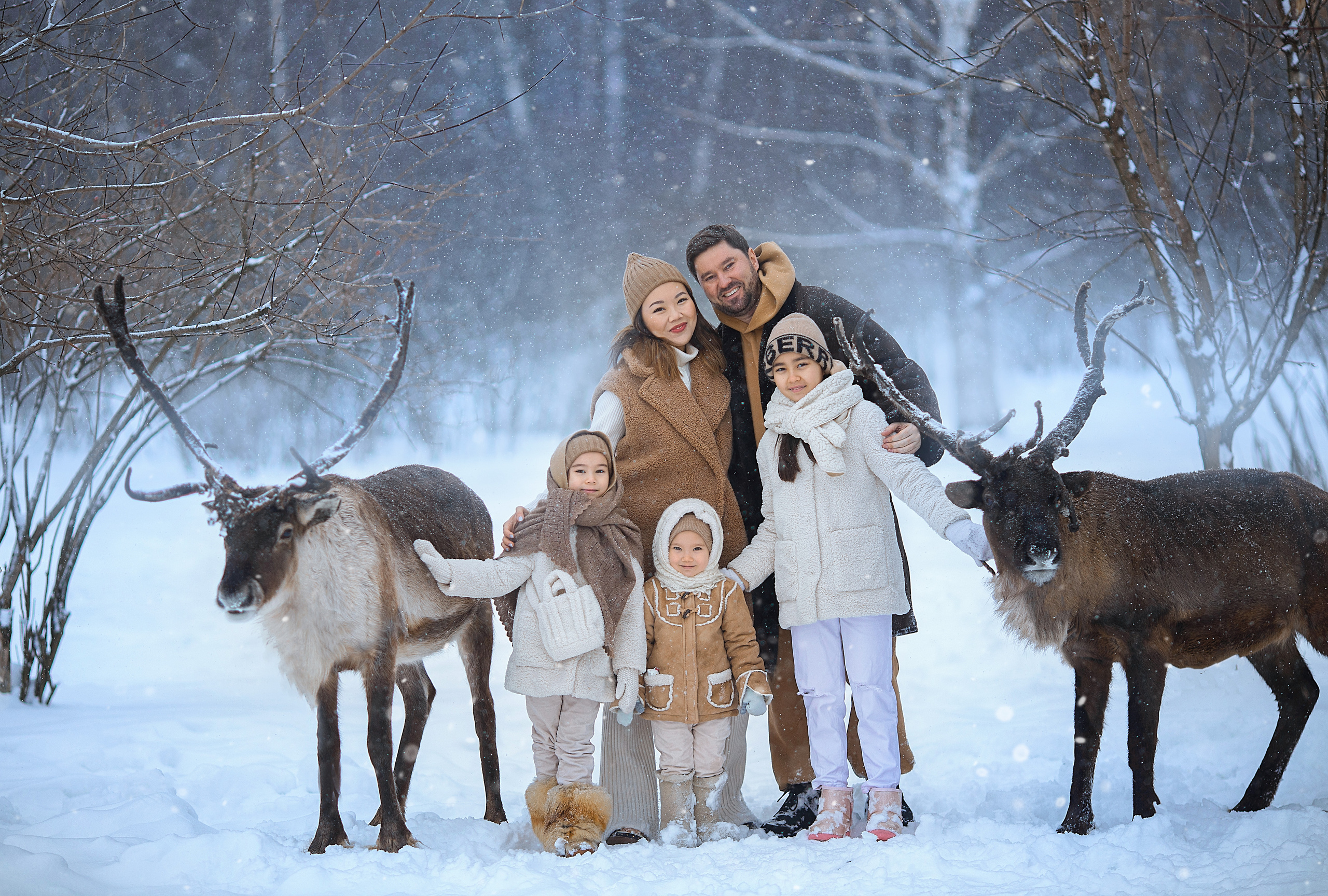 Фотосессия с оленями. Фотограф Лия Милк | Москва, Подмосковье