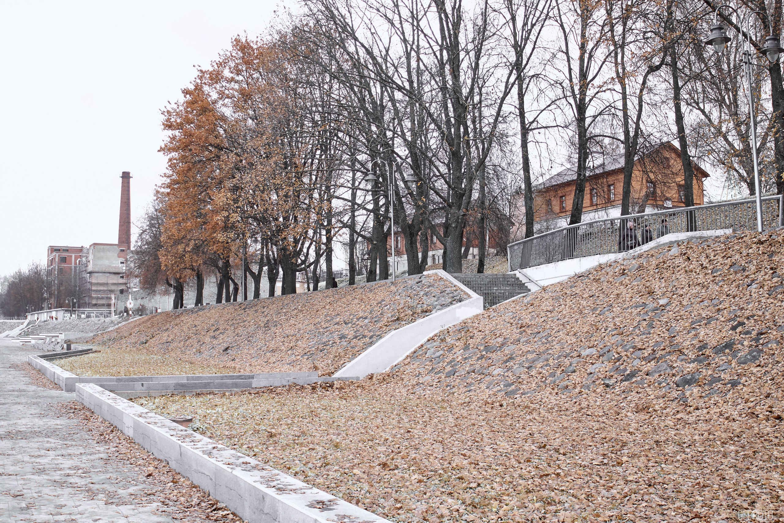 Псков. Ноябрь. Фотографъ Сергѣевъ. Поймать мгновеніе