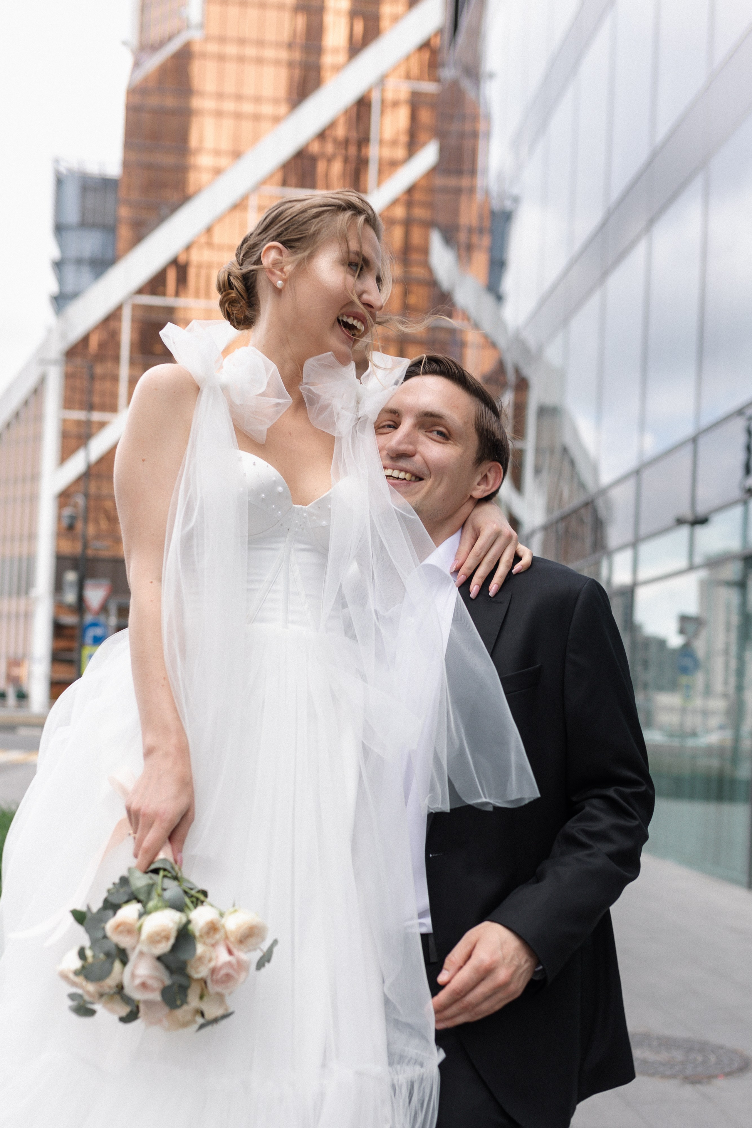 Свадебная фотосессия в Москва-Сити/регистрация в Panorama 360. Свадебный фотограф в Москве Мария Крош