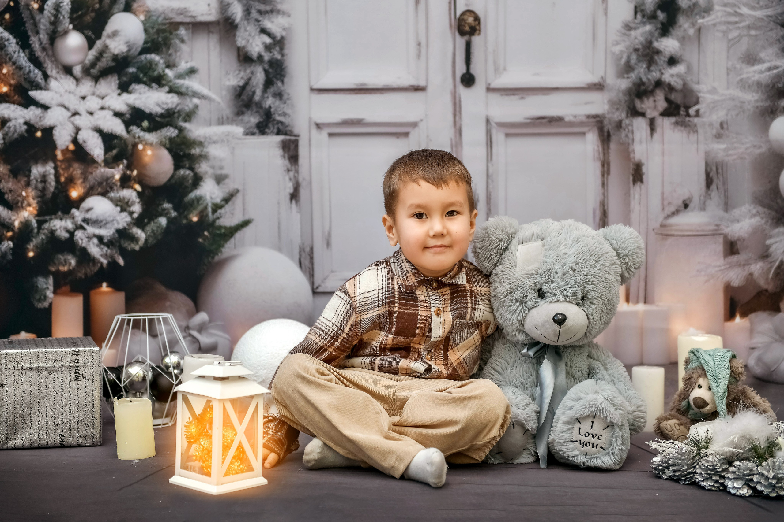 Новогодняя фотосессия в детском саду. Семейный и детский фотограф Татьяна Перевалова