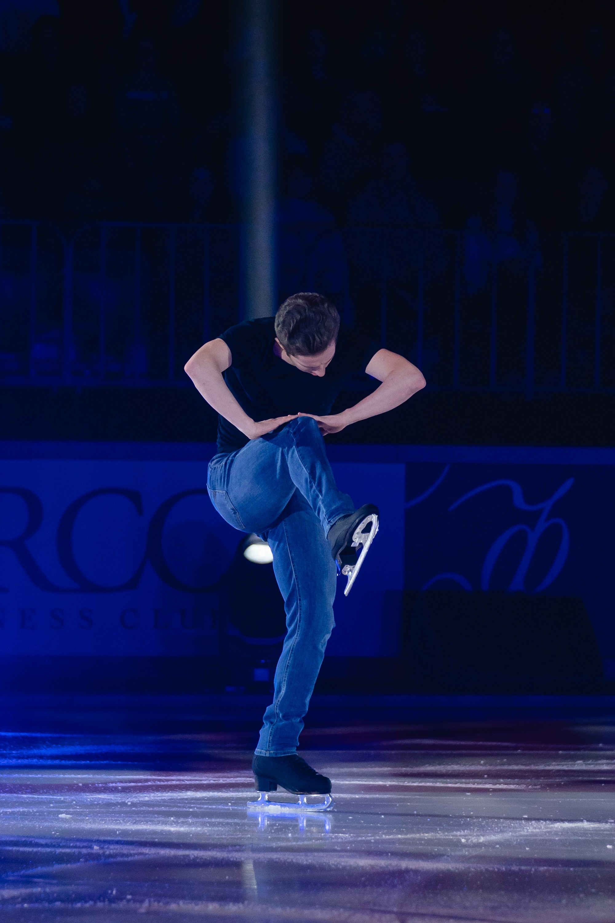 Шоу «Чемпионы на льду» в Новосибирске. Воробьева Ксения — Спортивный и танцевальный фотограф Новосибирск