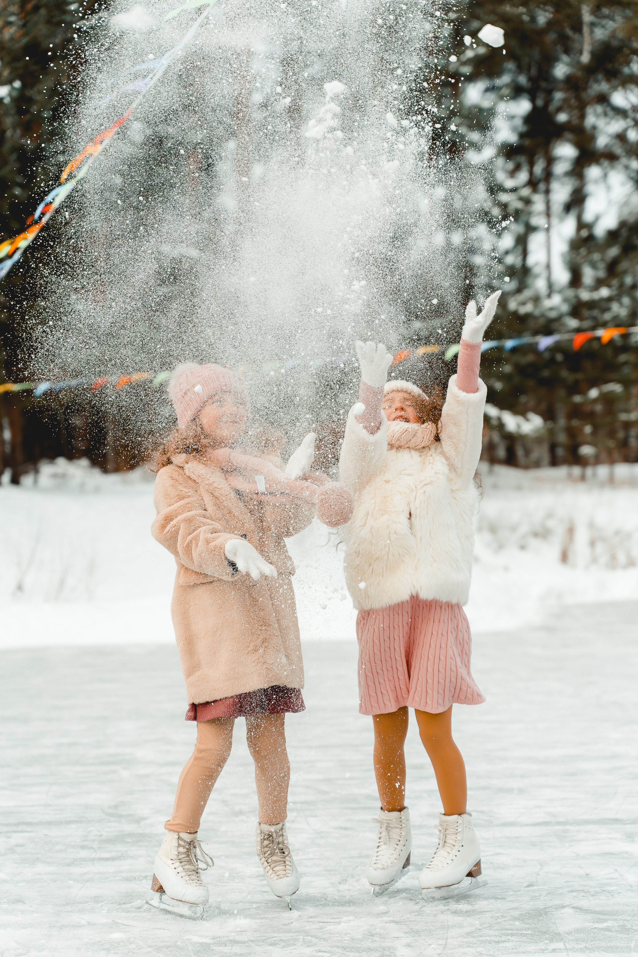 Детская фотосессия на катке