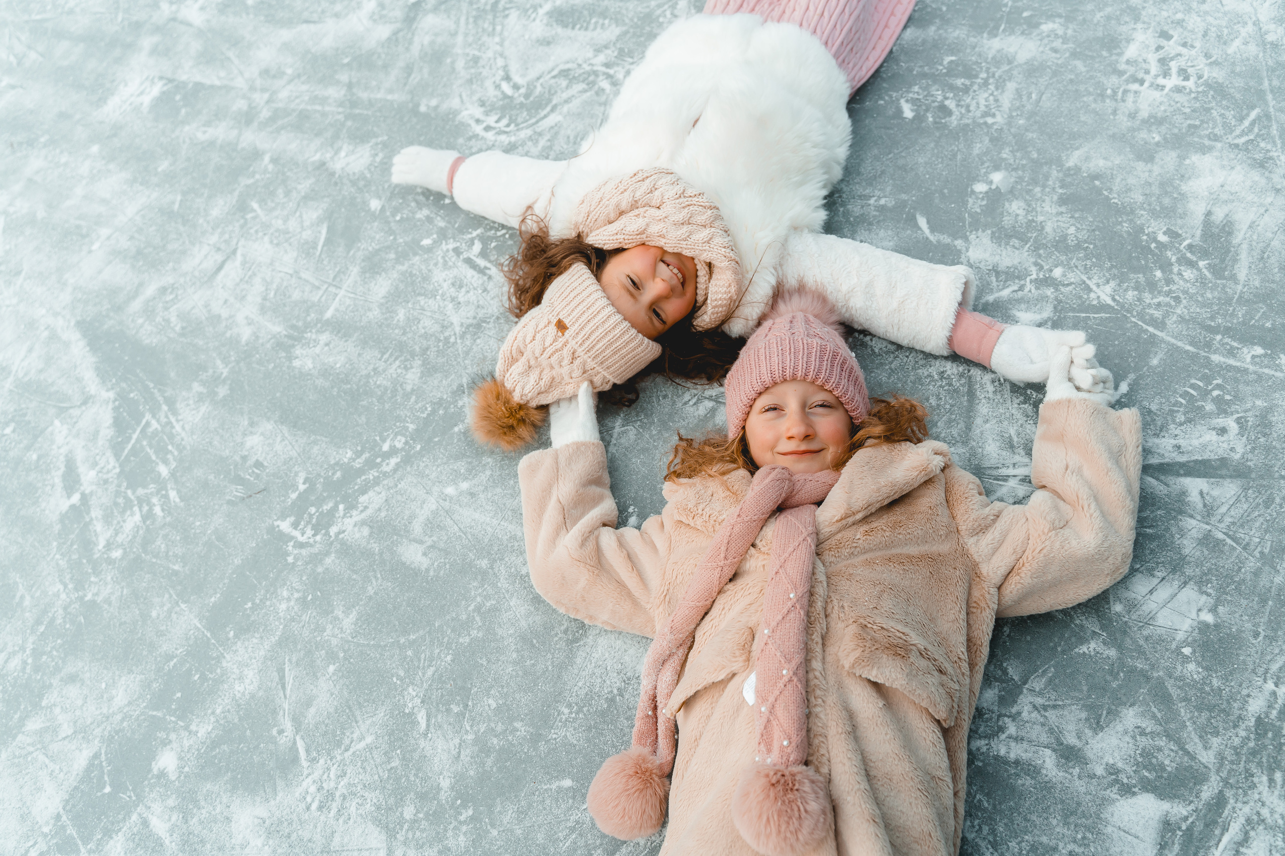 Детская фотосессия на катке