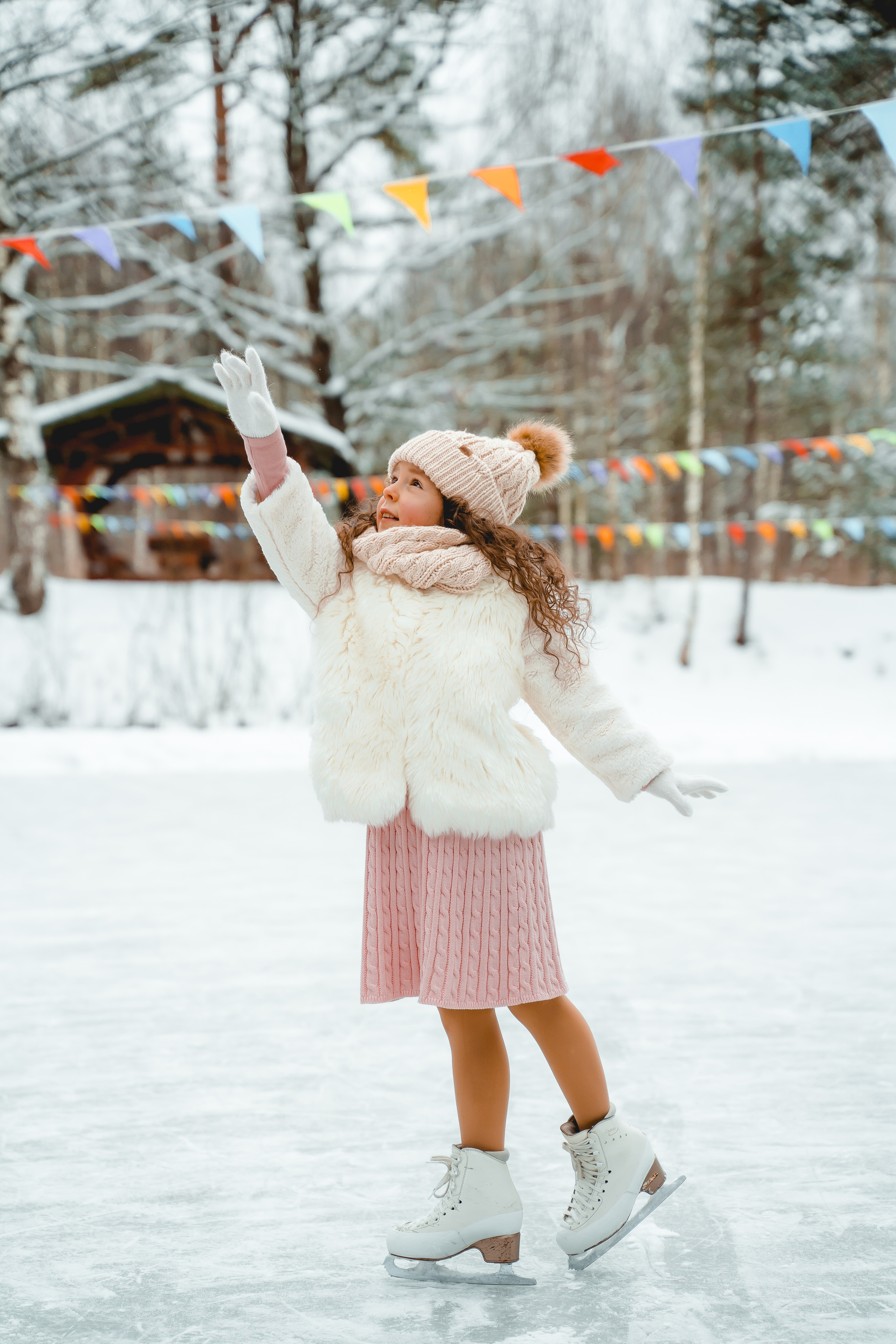 Детская фотосессия на катке