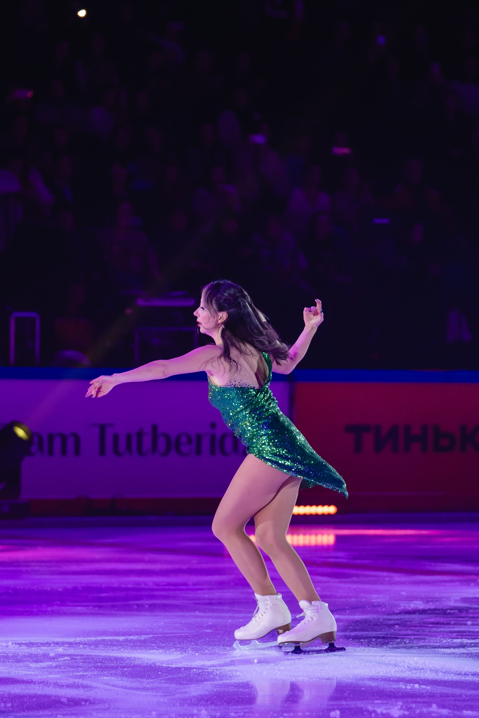 Шоу «Чемпионы на льду» в Новосибирске. Воробьева Ксения — Спортивный и танцевальный фотограф Новосибирск