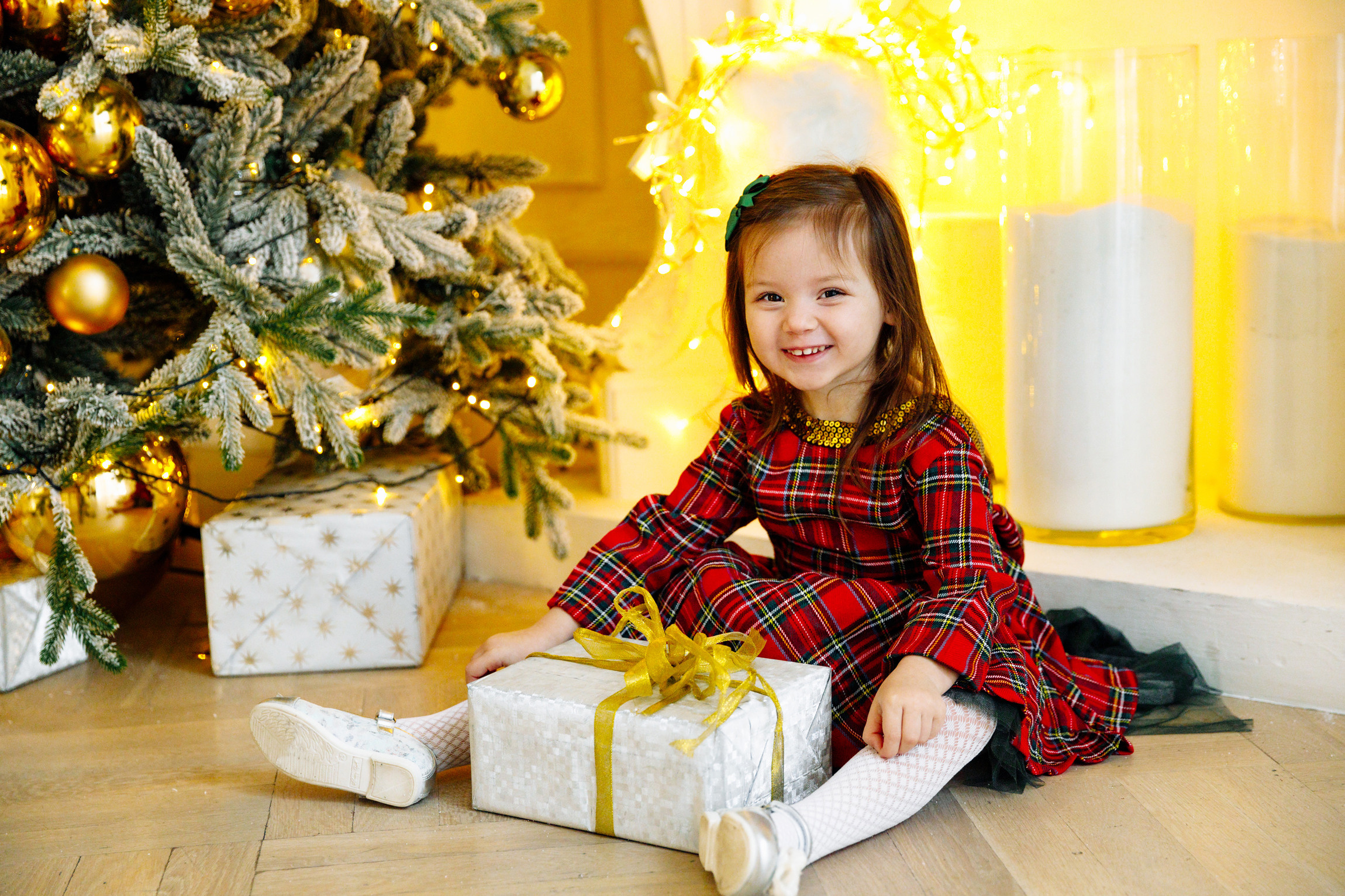 Новогодняя фотосессия. Фотосессия в студии