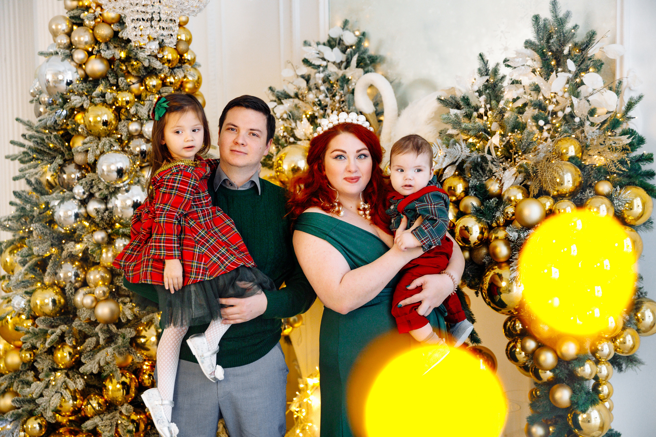 Новогодняя фотосессия. Фотосессия в студии