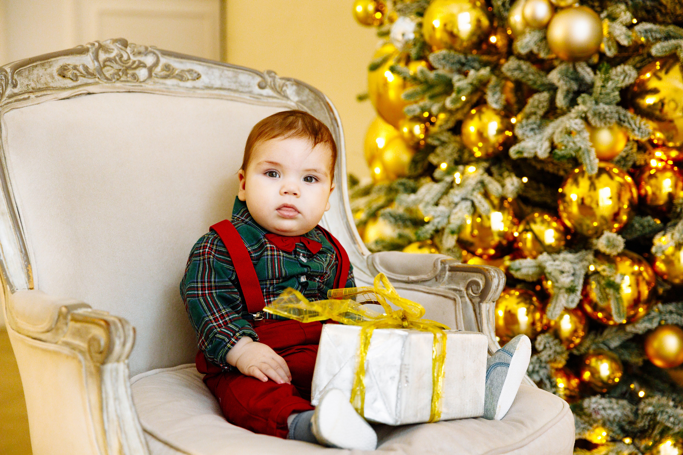 Новогодняя фотосессия. Фотосессия в студии