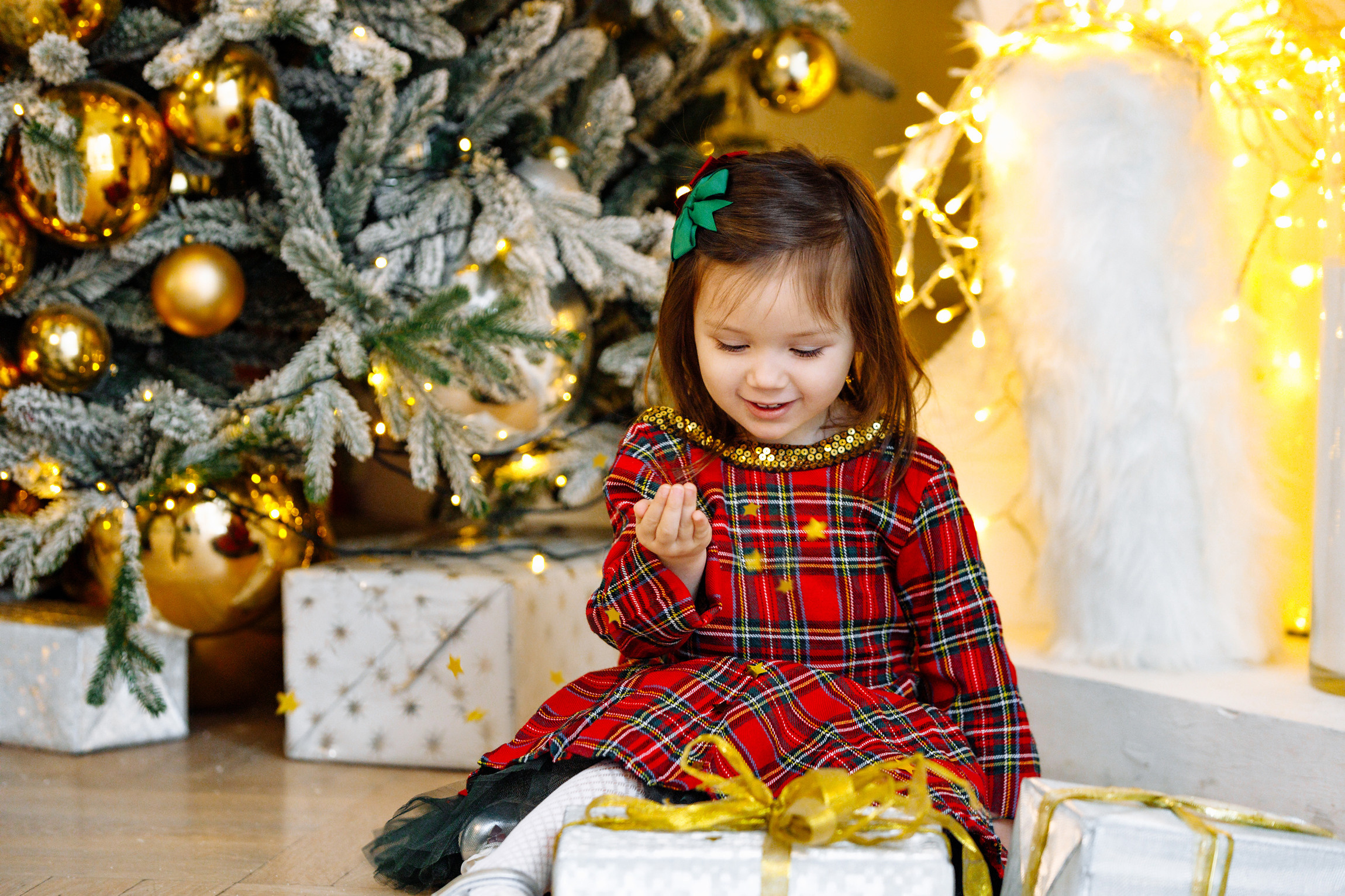 Новогодняя фотосессия. Фотосессия в студии