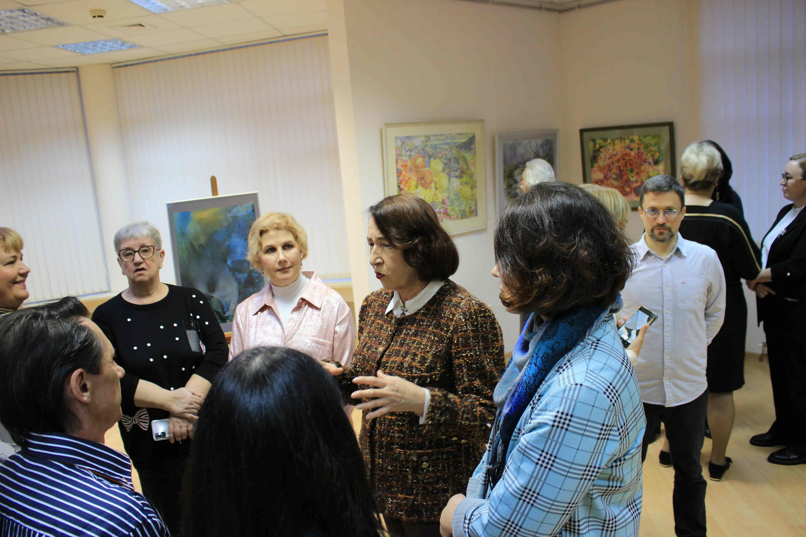 Выставка «Акварельная палитра» 2024-2025. Свет акварели Галины Поплавской