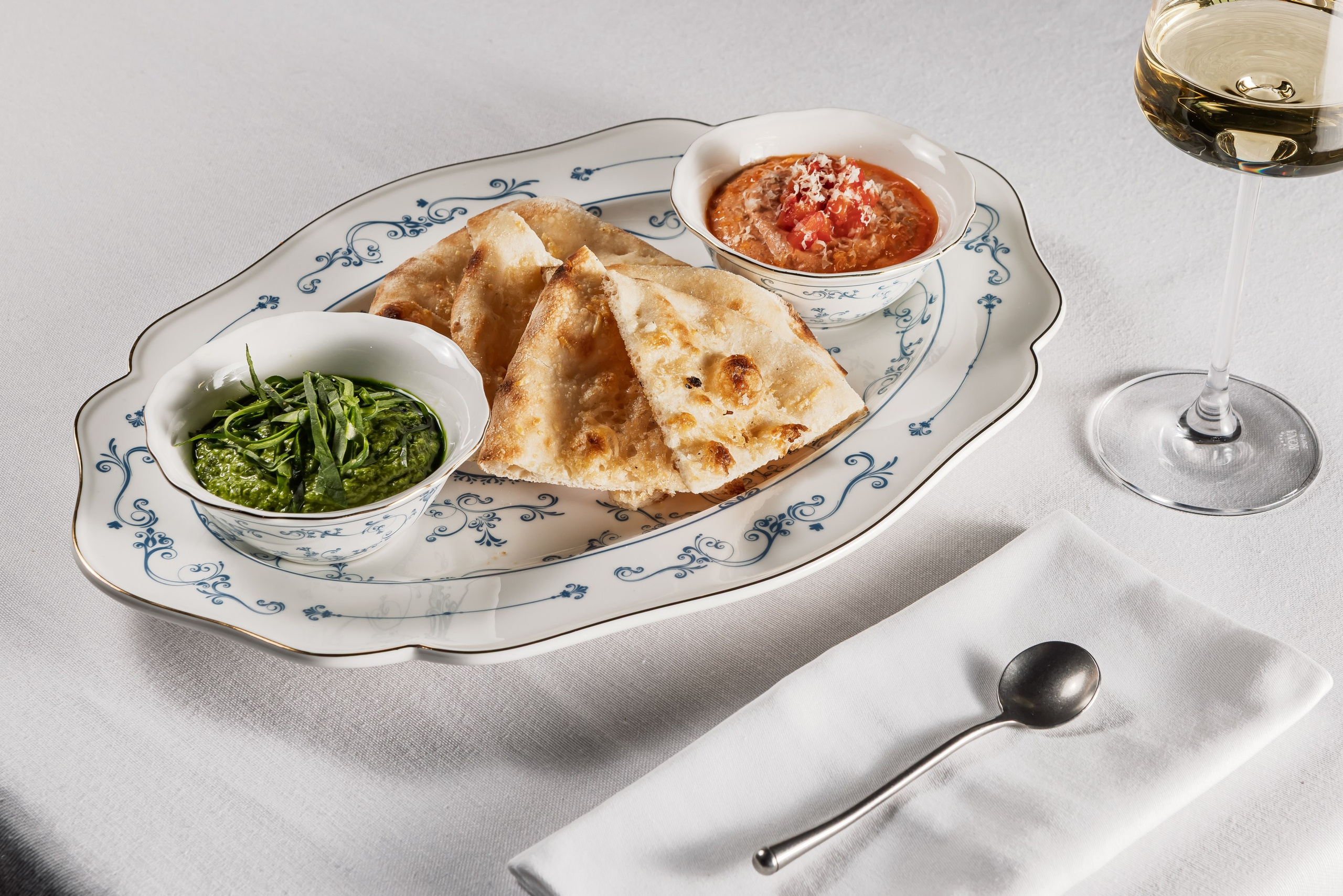 Съёмка меню La Latteria Garden Italian Restaurant — фото итальянской кухни в Коломенском