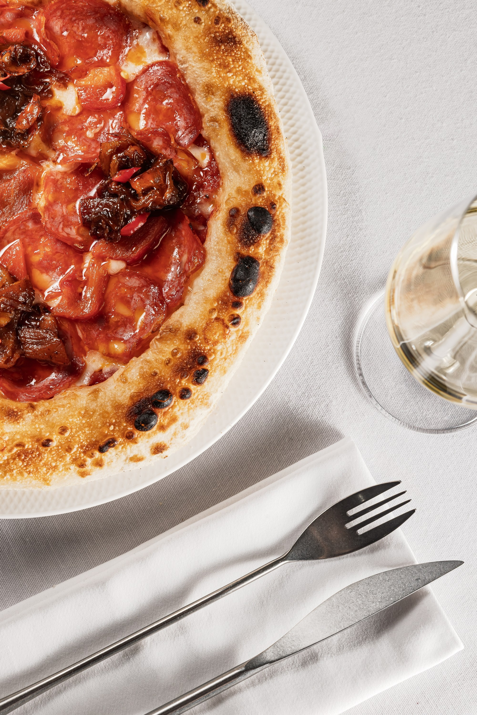Съёмка меню La Latteria Garden Italian Restaurant — фото итальянской кухни в Коломенском