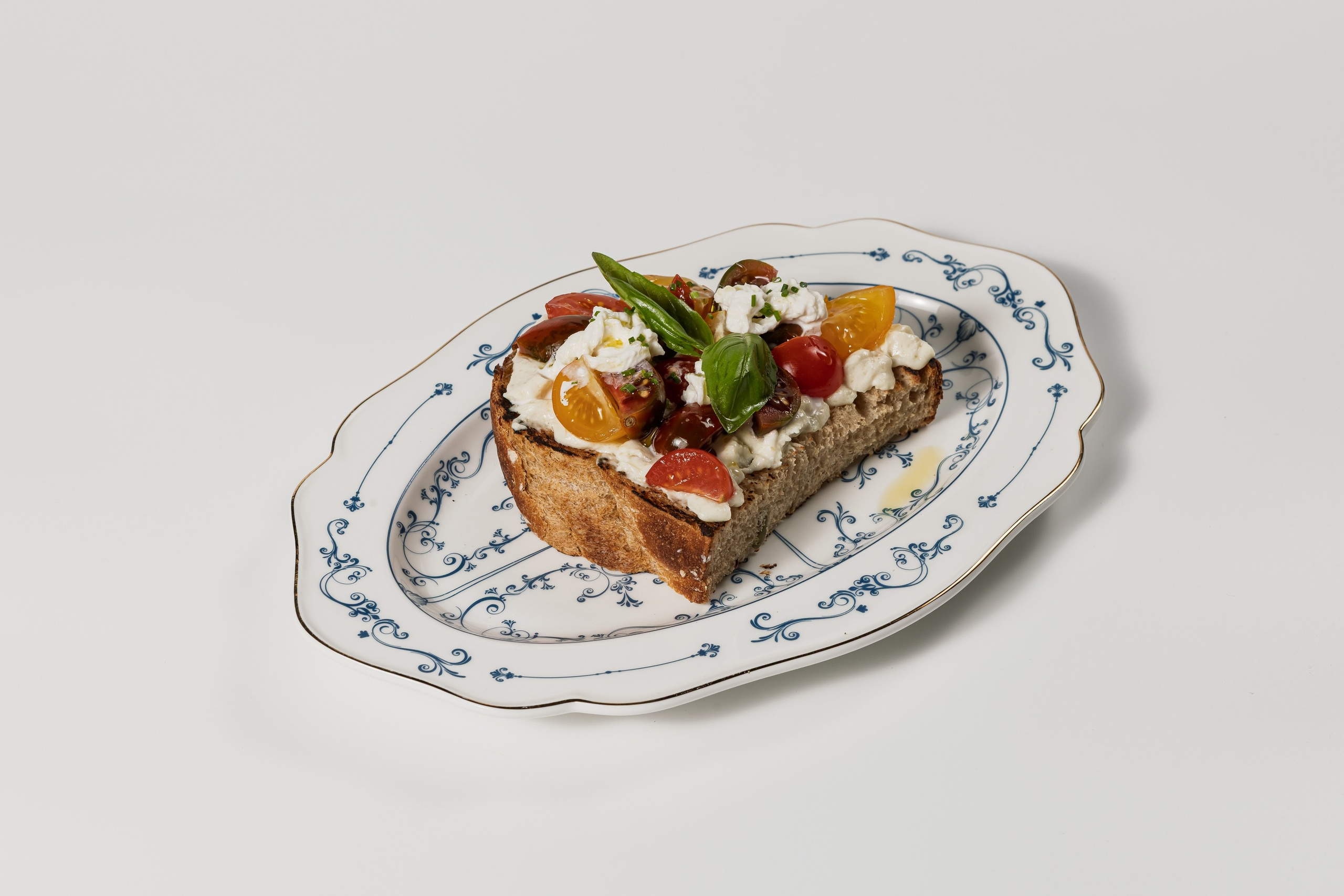 Съёмка меню La Latteria Garden Italian Restaurant — фото итальянской кухни в Коломенском