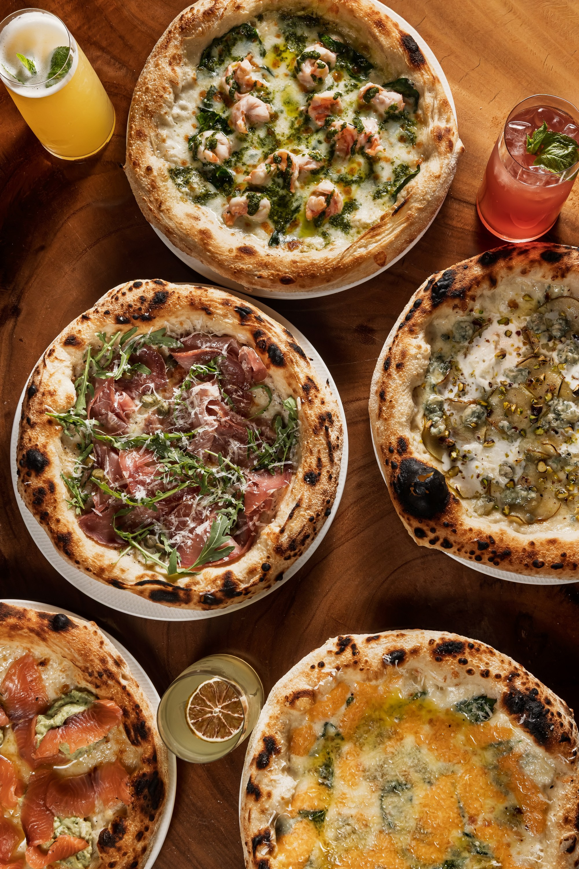 Съёмка меню La Latteria Garden Italian Restaurant — фото итальянской кухни в Коломенском