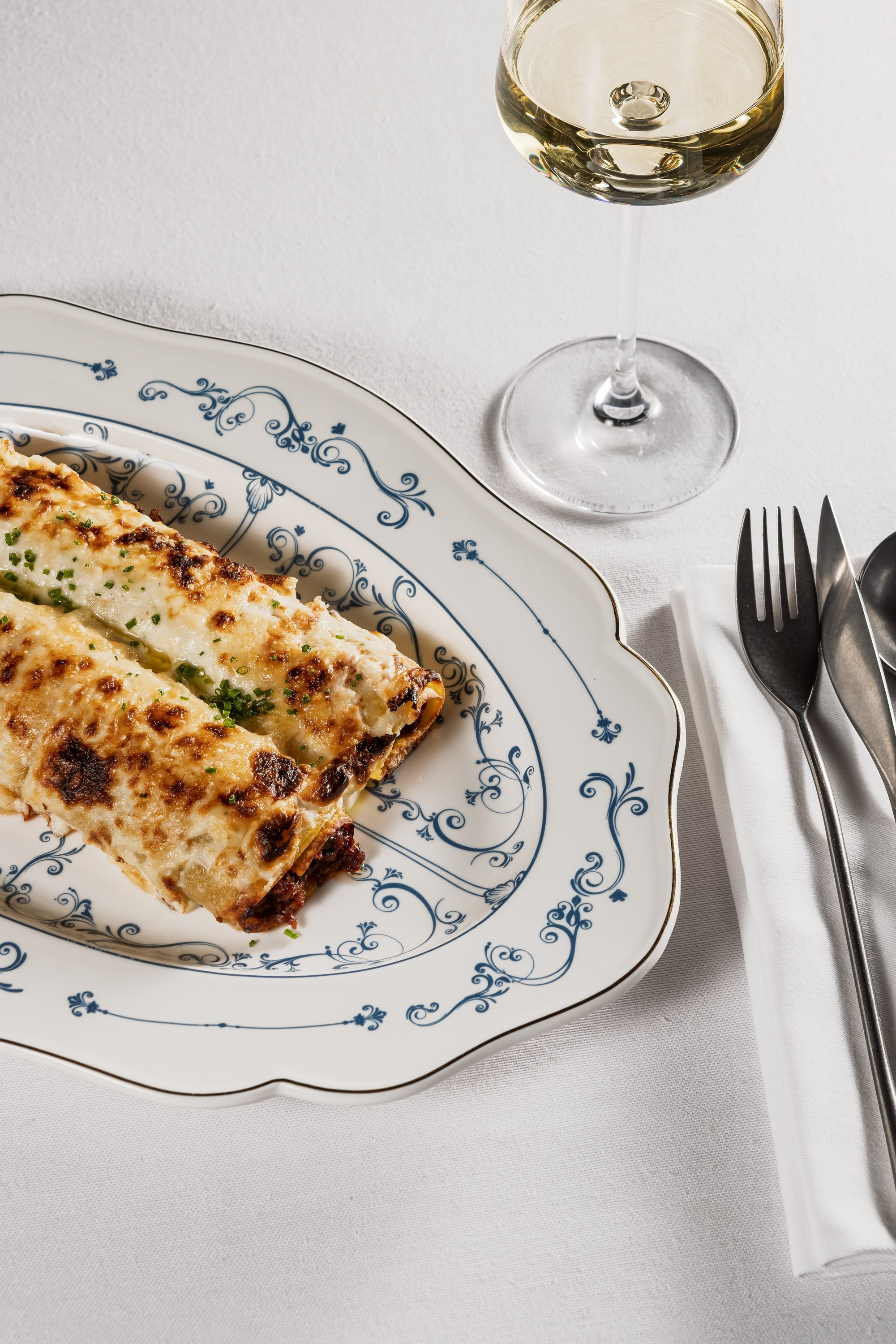 Съёмка меню La Latteria Garden Italian Restaurant — фото итальянской кухни в Коломенском