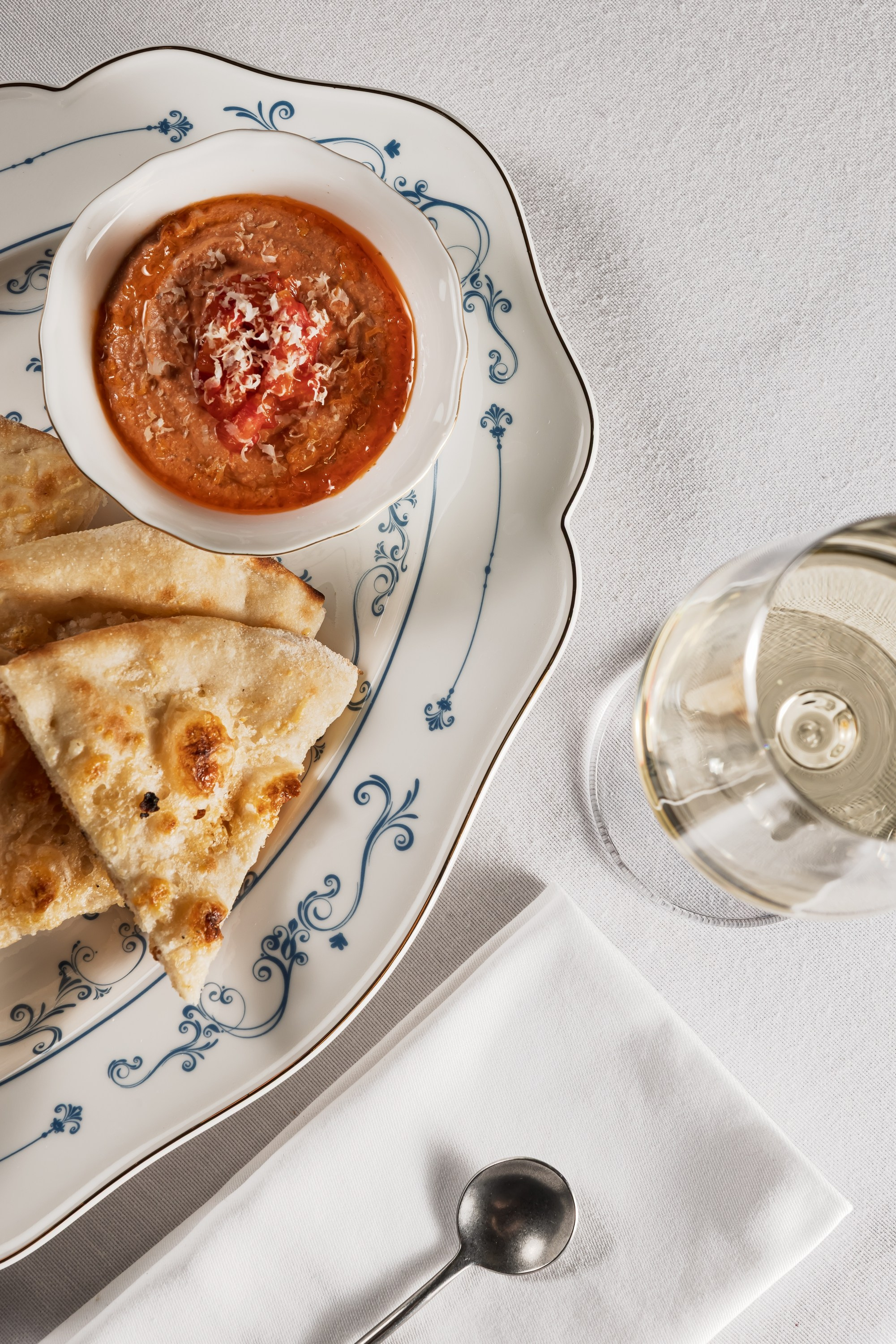 Съёмка меню La Latteria Garden Italian Restaurant — фото итальянской кухни в Коломенском