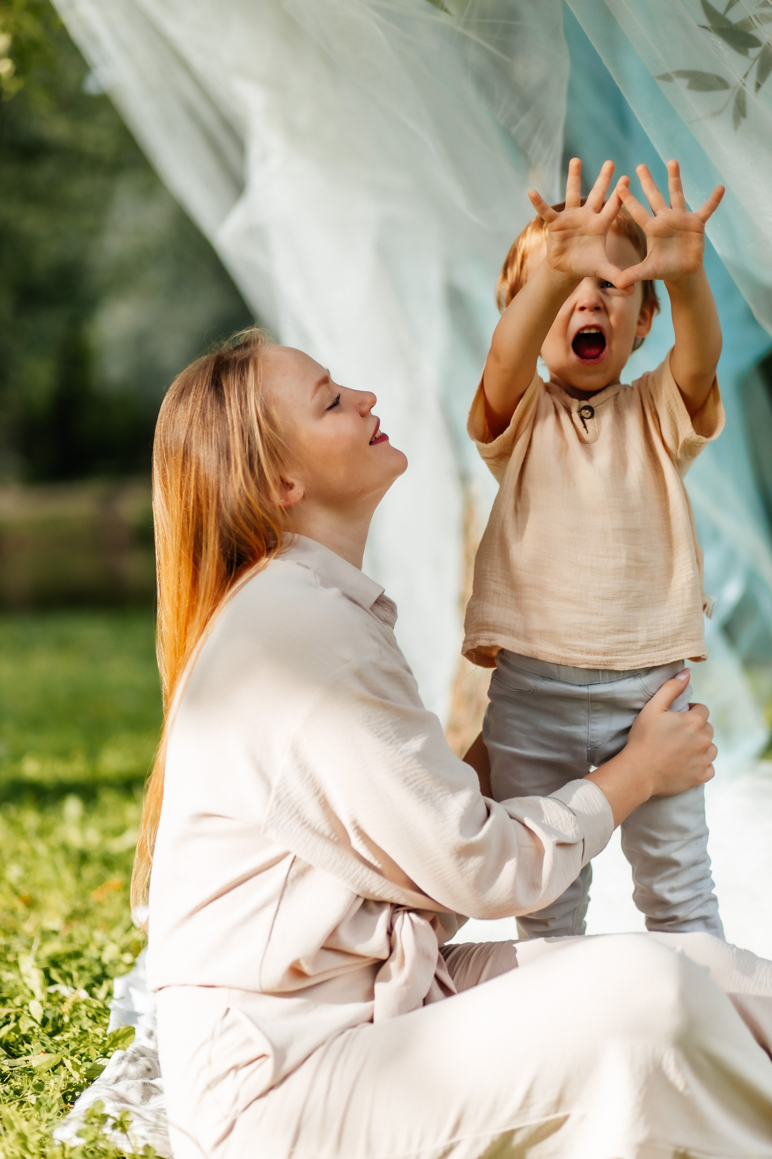 Семейная фотосессия в парке
