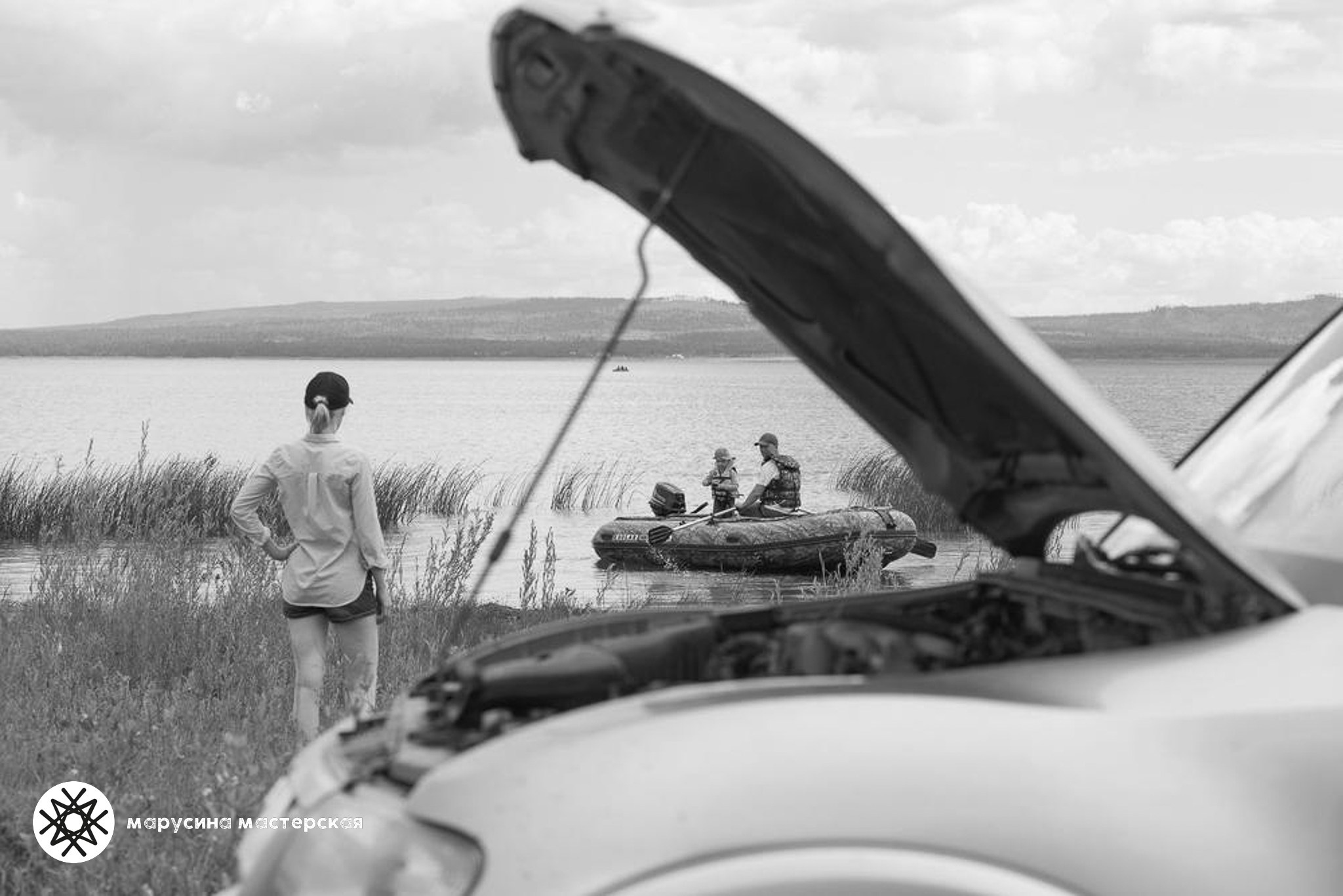 Фотография с проработанной композицией и светом