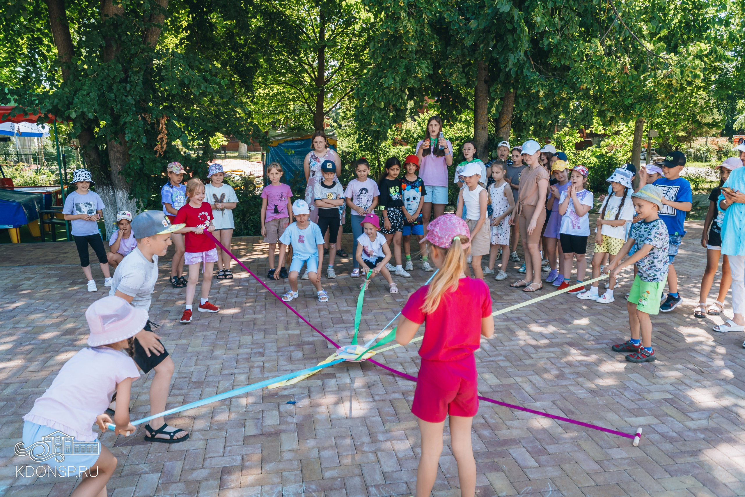 Детская зарядка со спортсменом. Новотитаровский Дом культуры