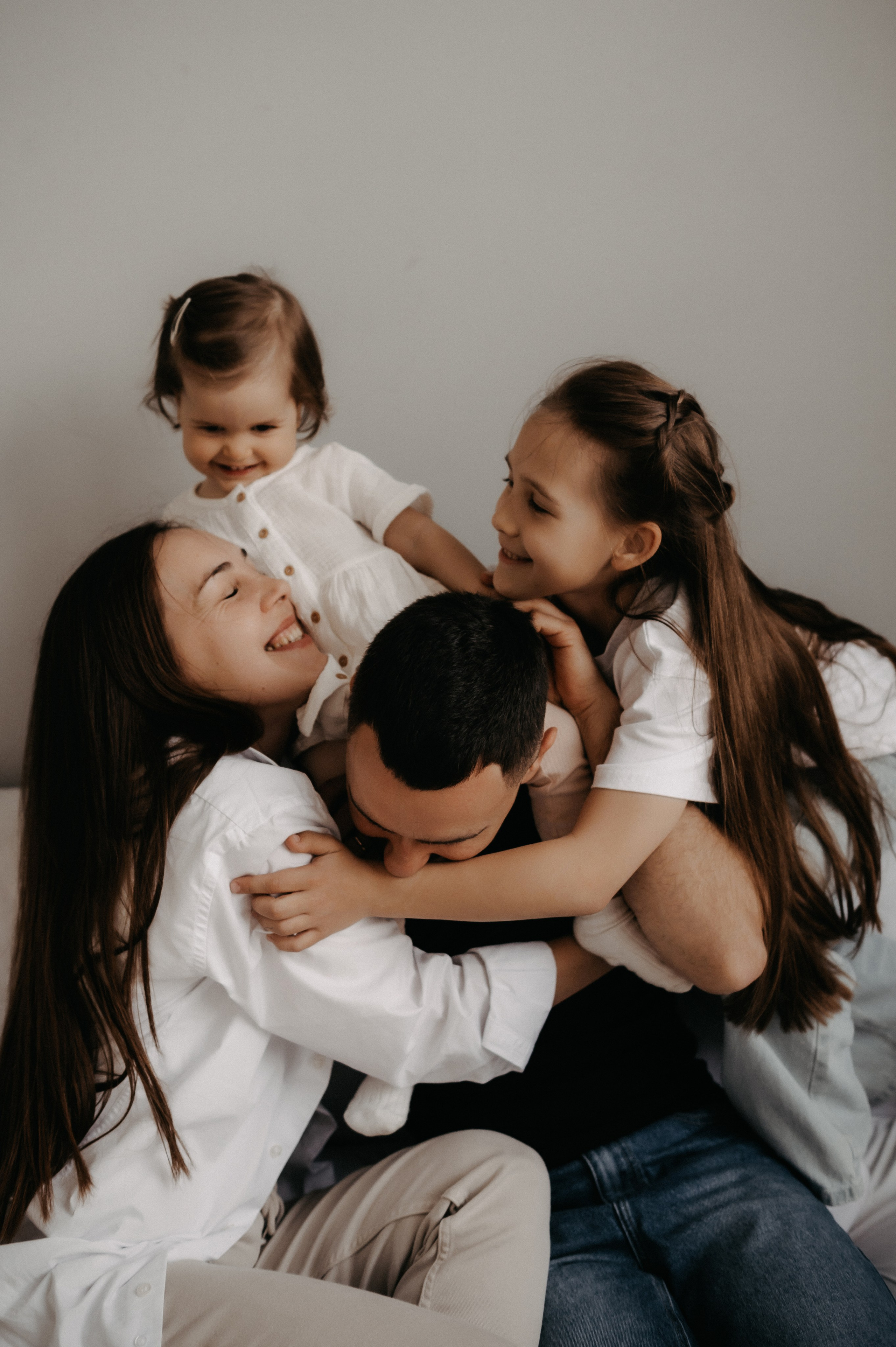 Семейная фотосессия. Семейный и детский домашний фотограф в Тольятти Юлия Вахромова