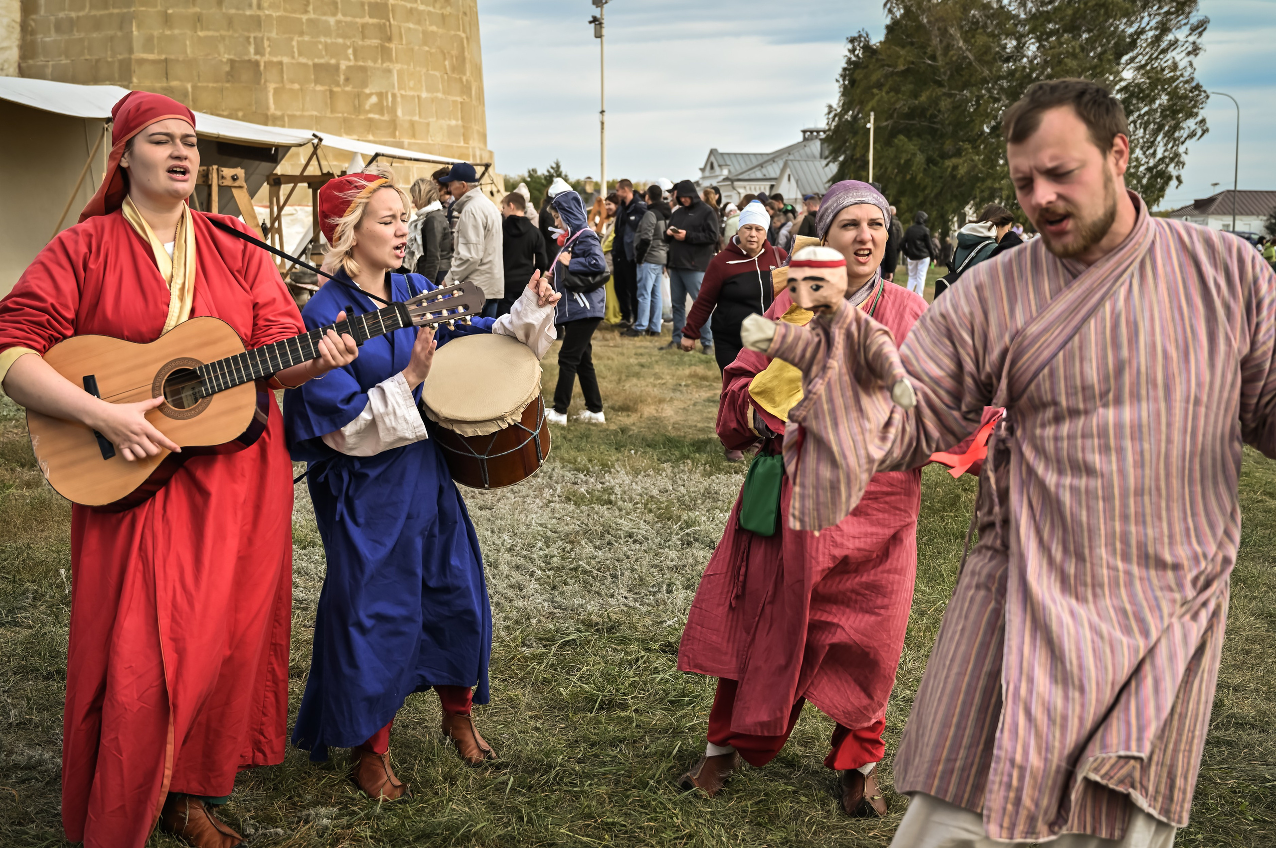 Атмосфера средневековья на фестивале Болгар путешествие в прошлое